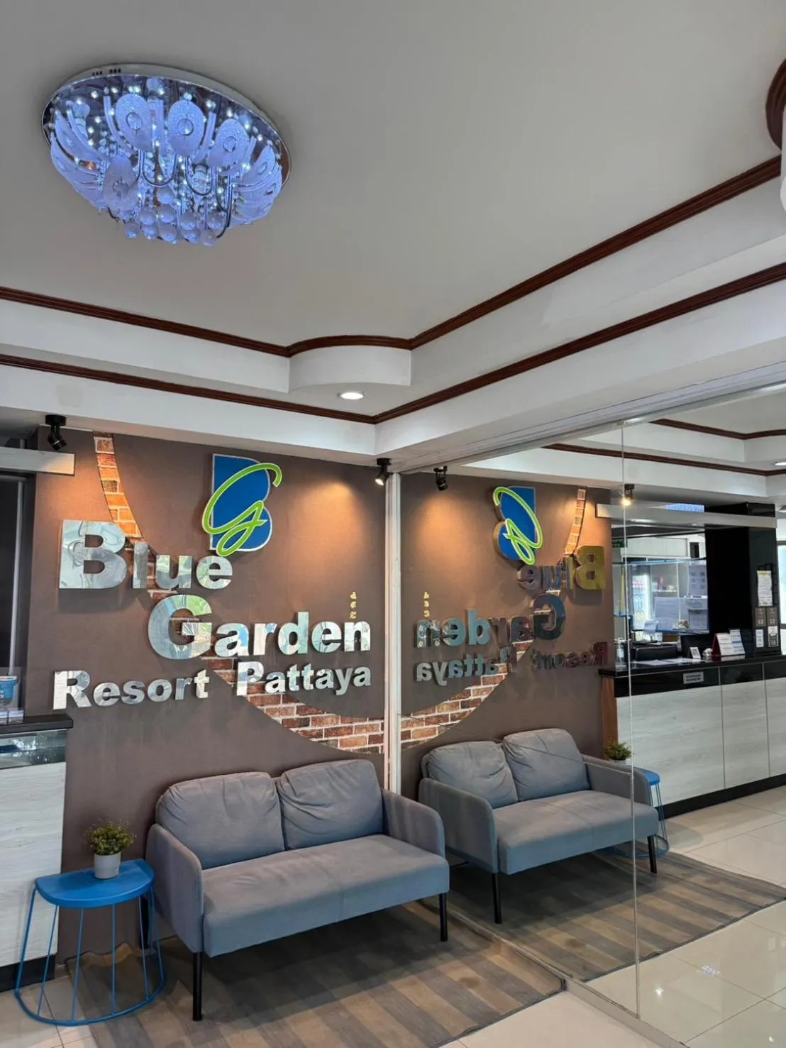 Lobby or reception in Blue Garden Resort Pattaya