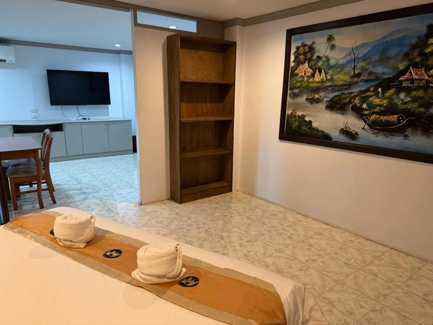 Bedroom, Bed in Blue Garden Resort Pattaya