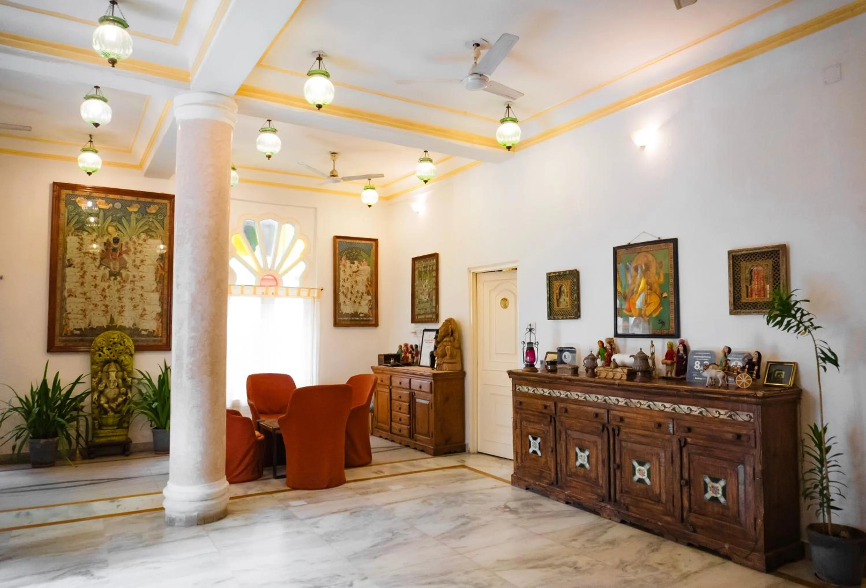 Lobby or reception in Hotel Pratap Bhawan