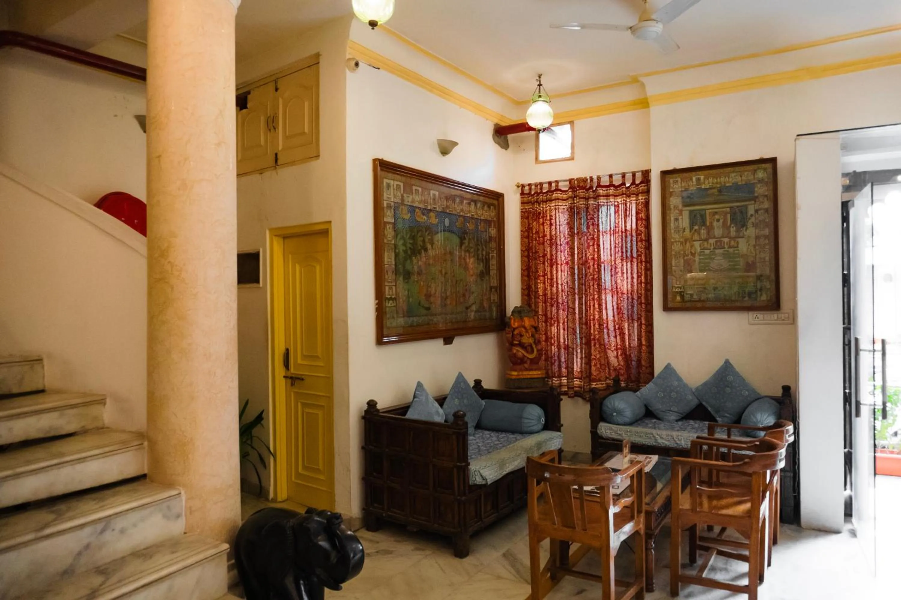 Lobby or reception in Hotel Pratap Bhawan