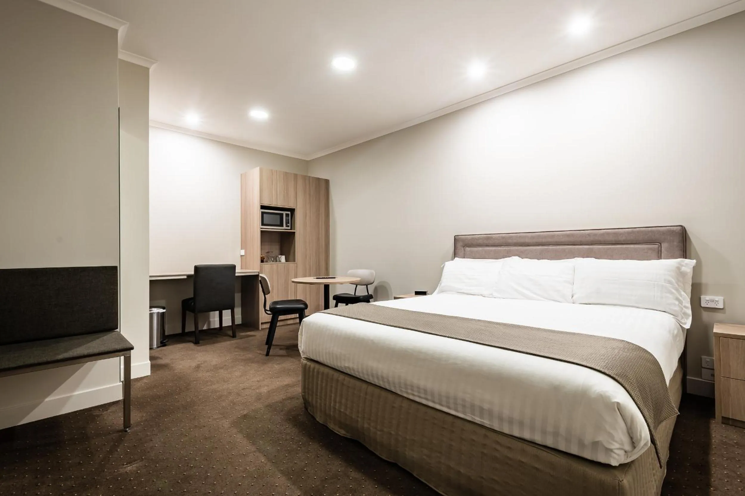 Photo of the whole room, Bed in The Lighthouse Hotel