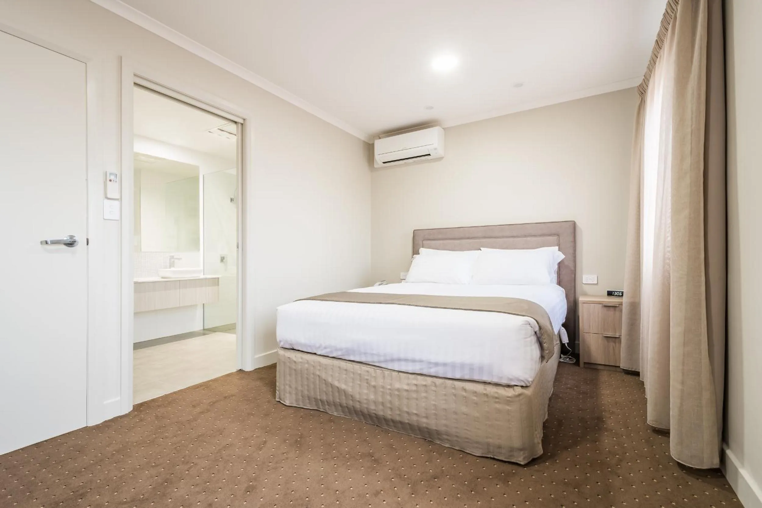 Bed in The Lighthouse Hotel