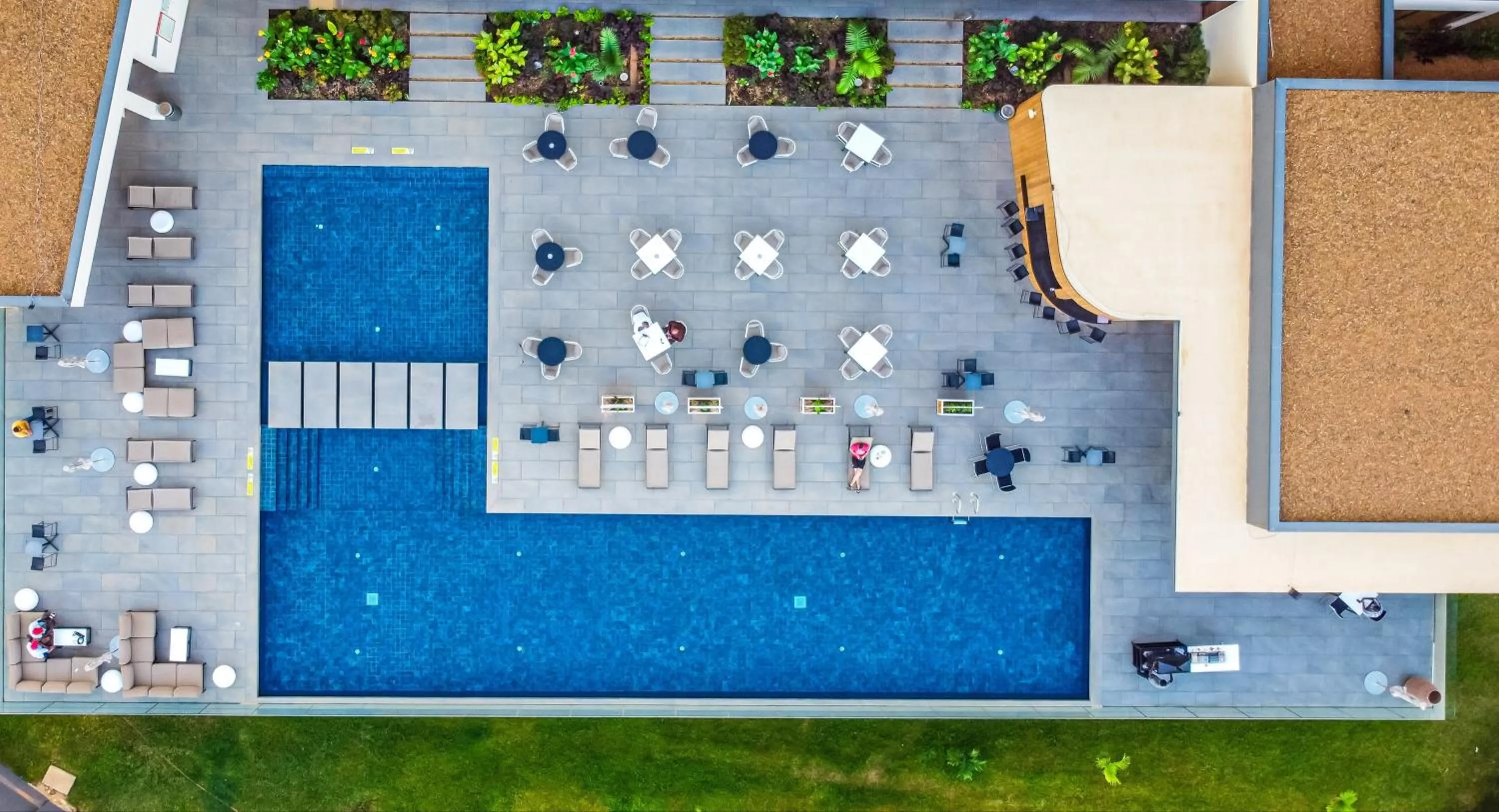 Bird's eye view in Noom Hotel Niamey