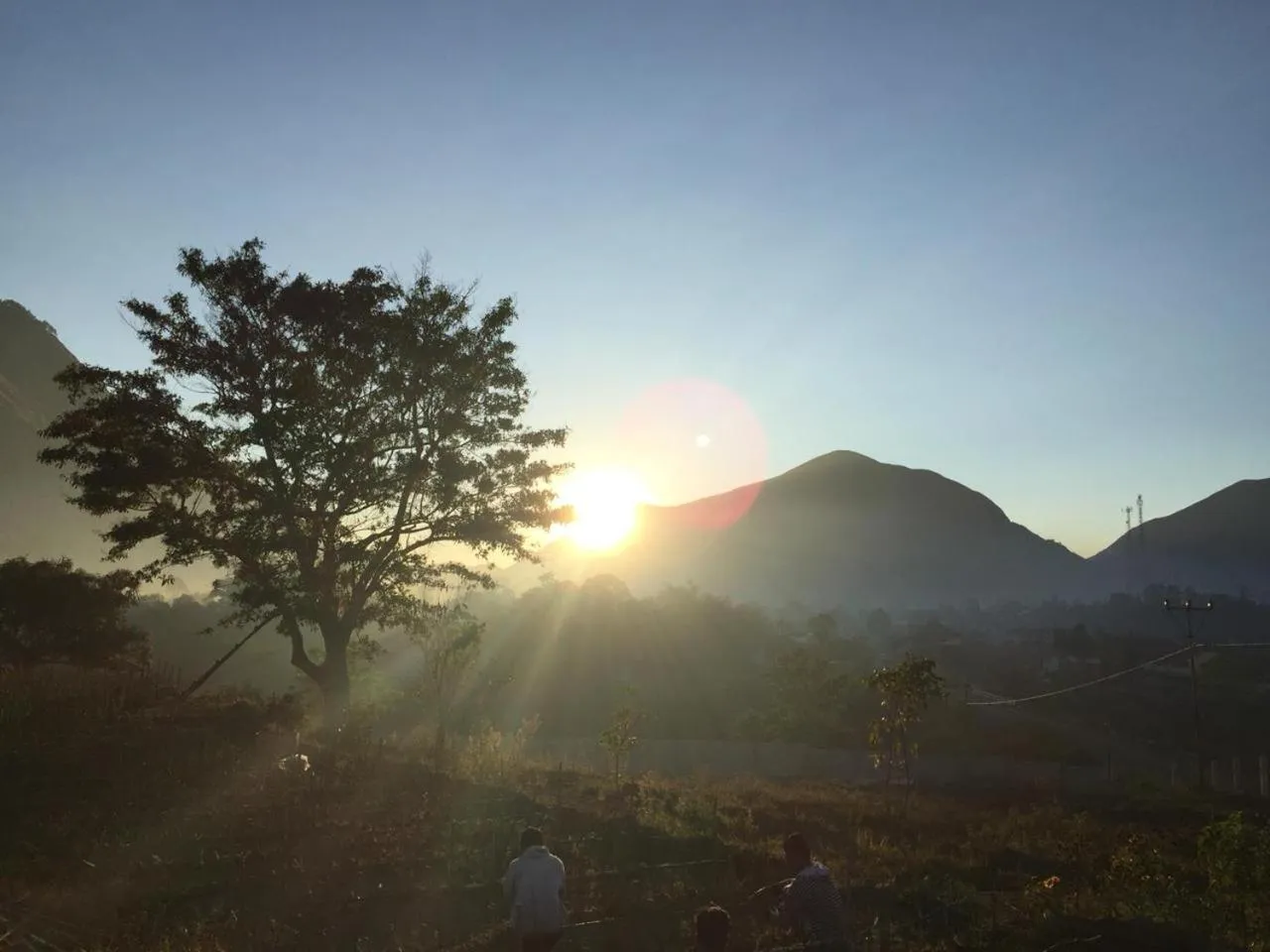 Natural landscape in Rinjani Hill Hotel