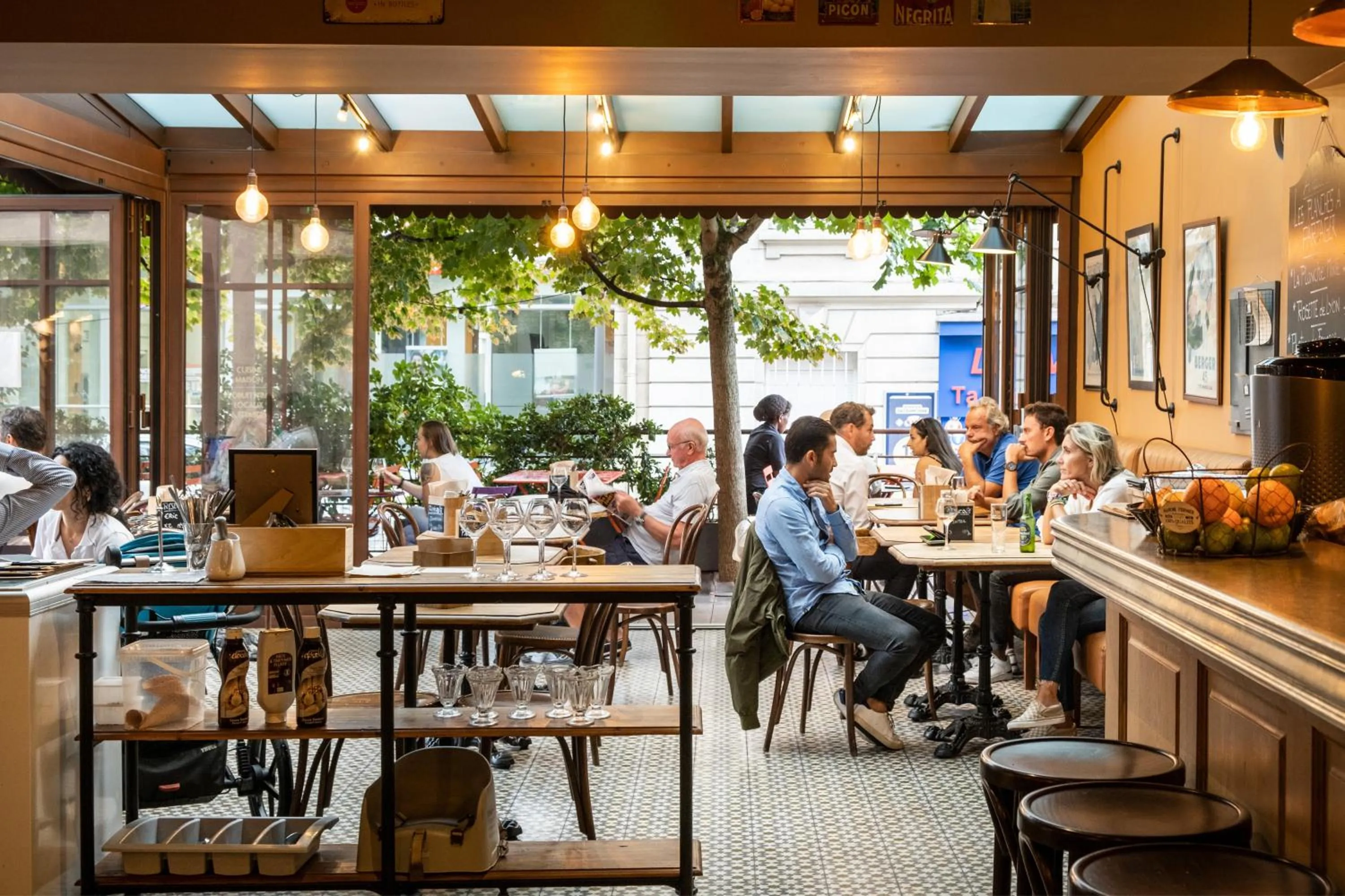 Restaurant/places to eat in Hotel Beaulieu Lyon Charbonnières