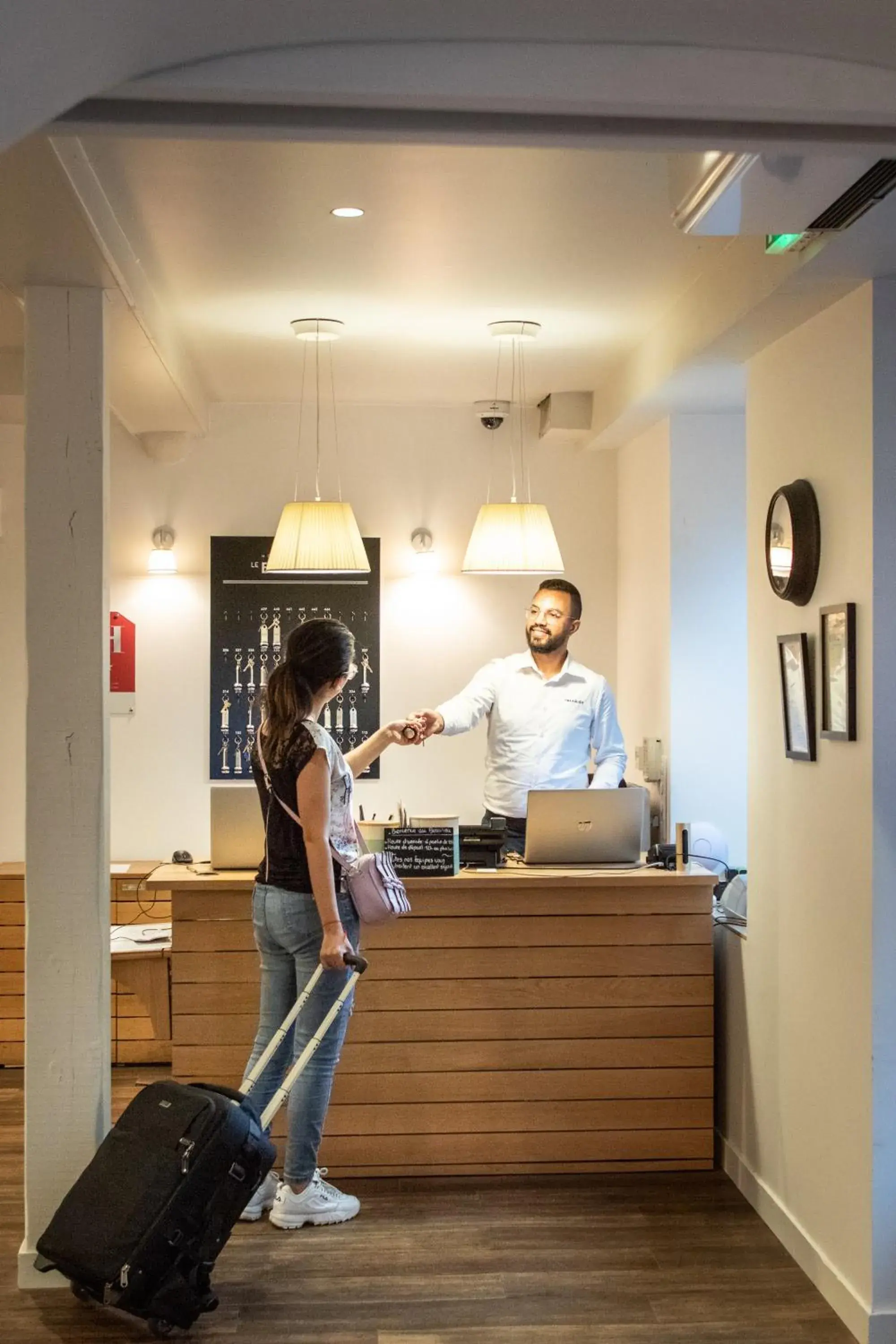 Lobby or reception in Hotel Beaulieu Lyon Charbonnières Lobby or reception in Hotel Beaulieu Lyon Charbonnières