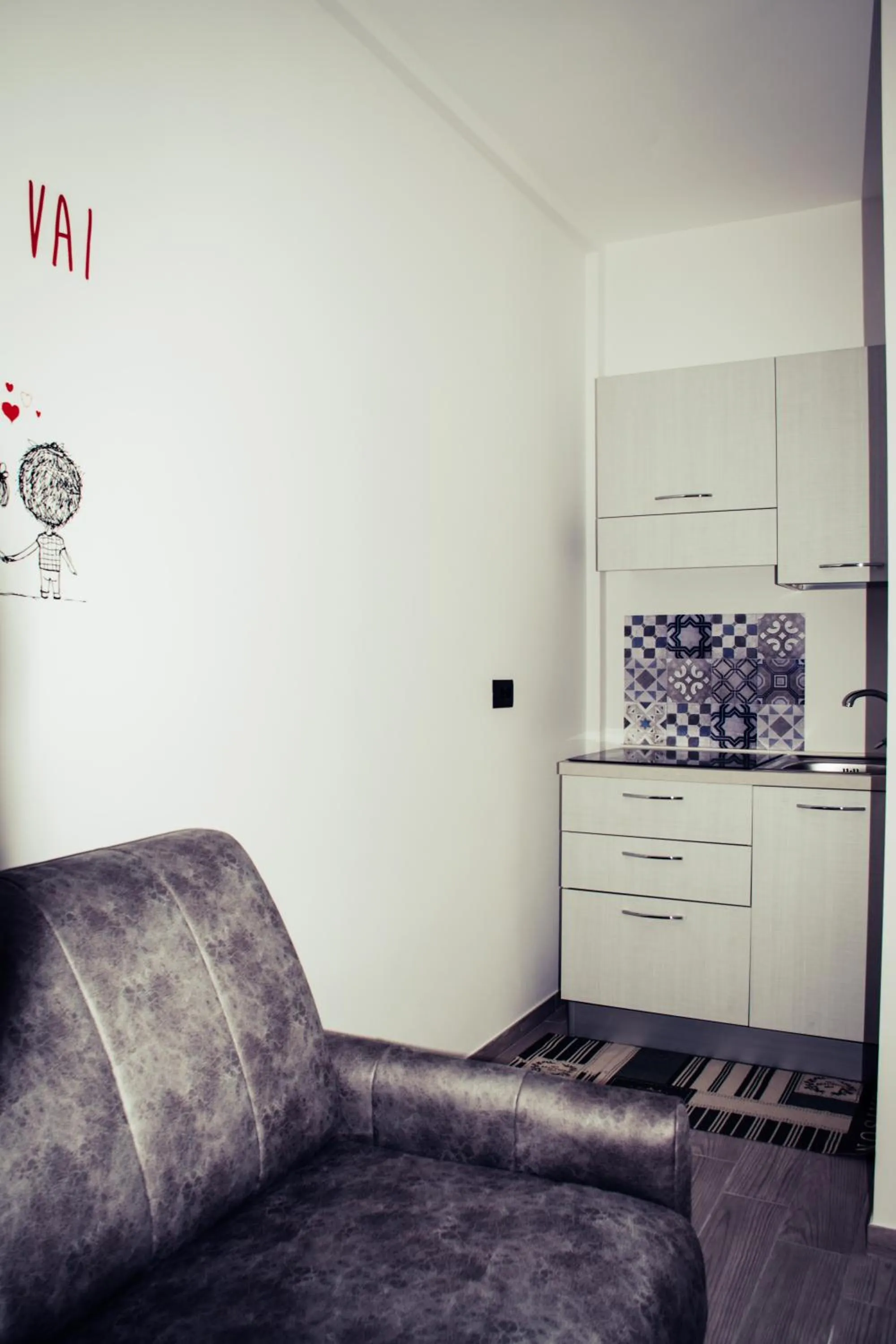 Kitchen or kitchenette in B&B Alto Salento - Pool and Sun