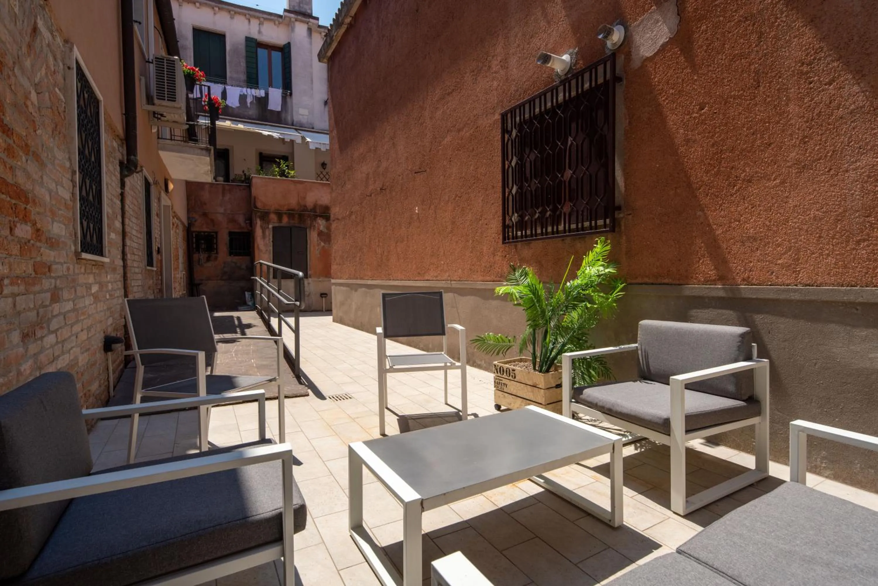 Patio in Design Palace Apartment by Wonderful Italy