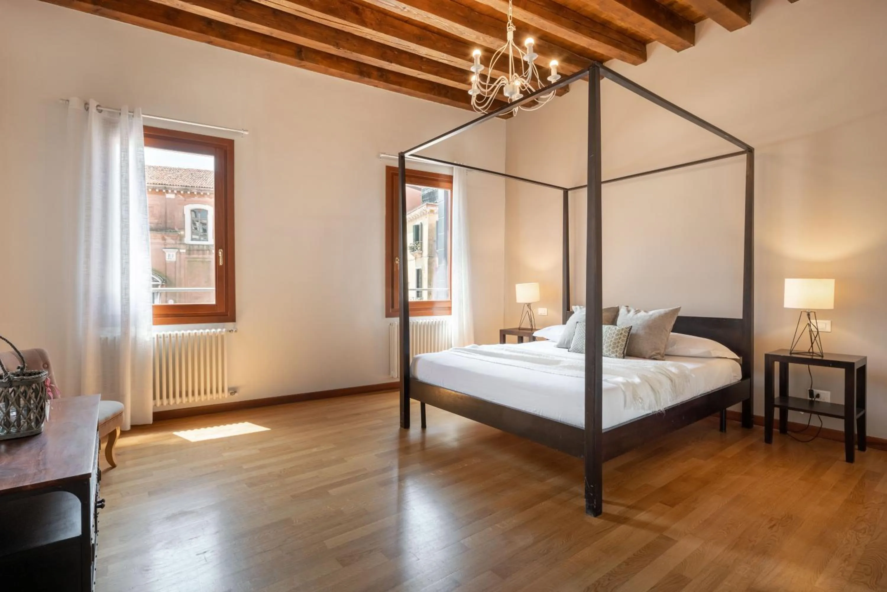 Bedroom, Bed in Design Palace Apartment by Wonderful Italy