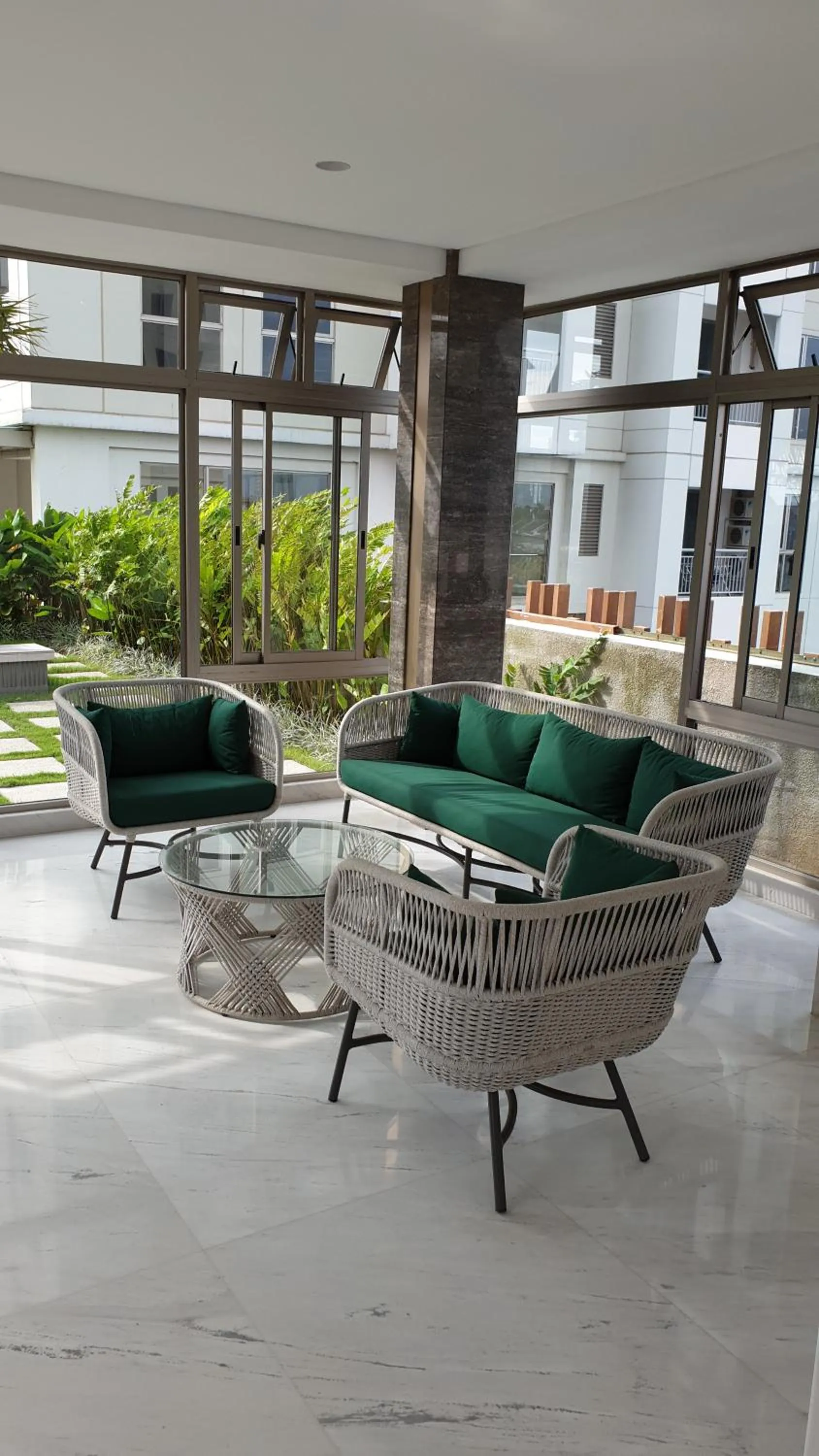 Seating area in M-Town Signature Gading Serpong by J`s Luxury Apartment