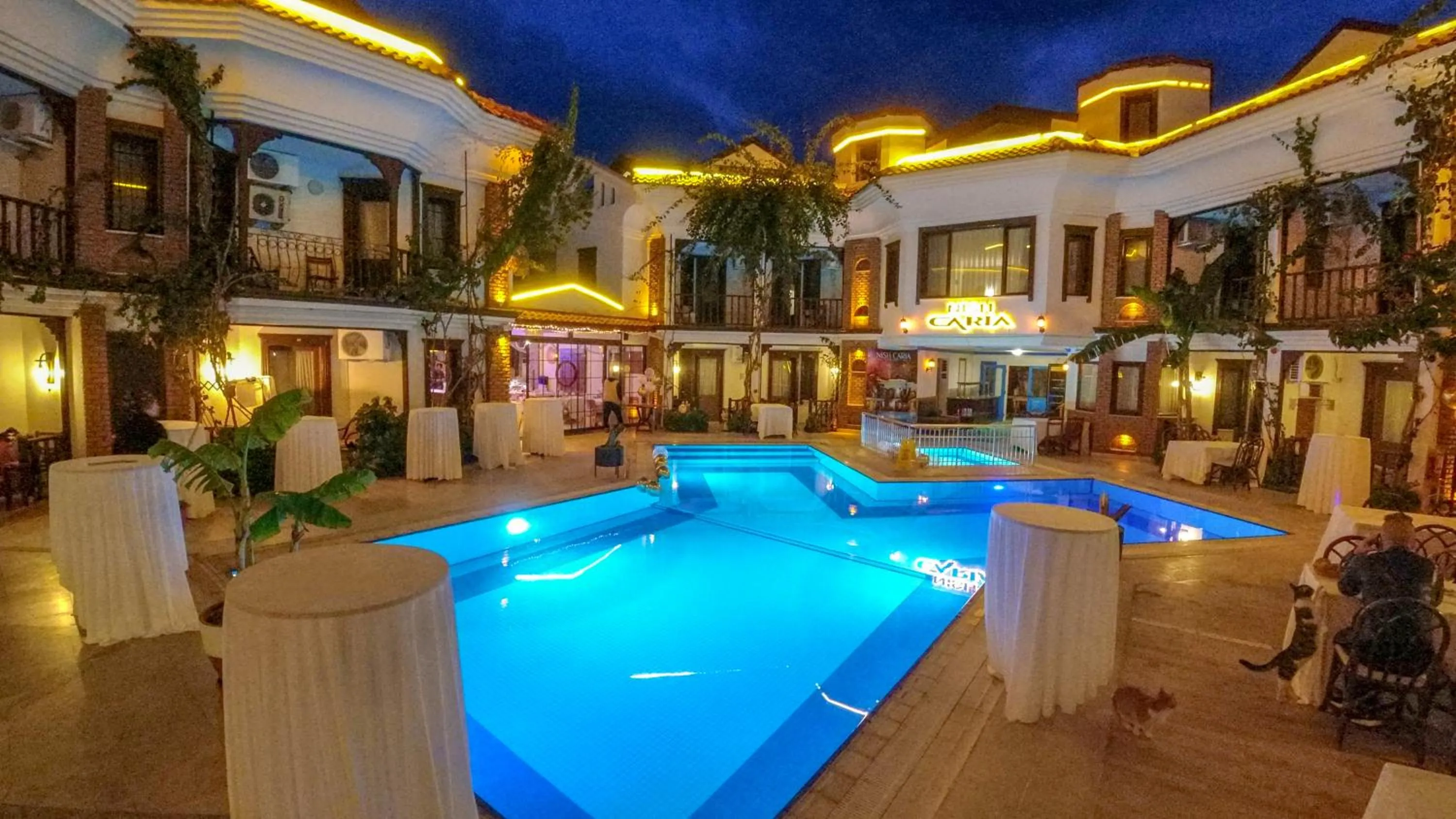 Swimming pool in Dalyan Hotel Nish Caria