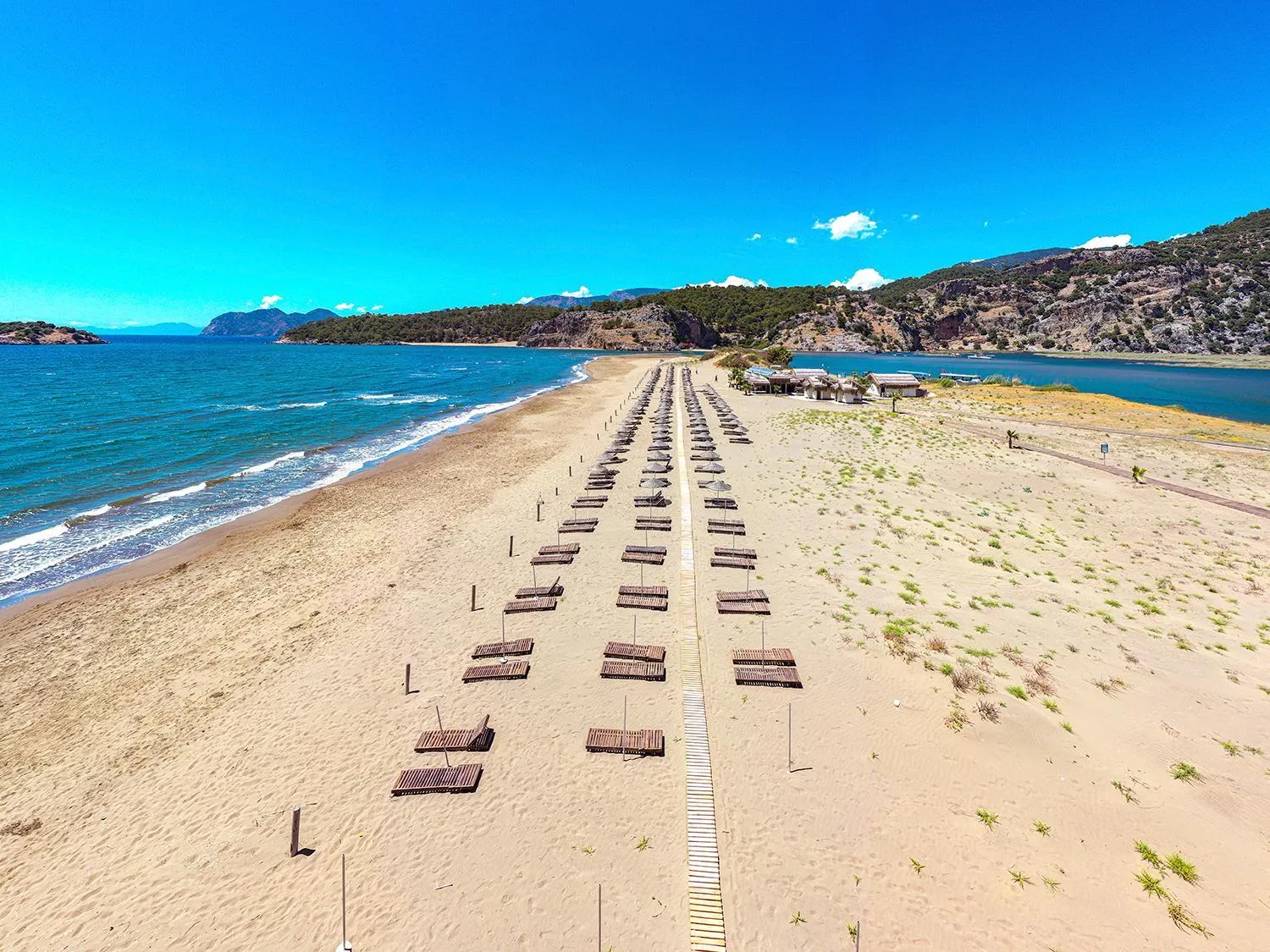 Beach in Dalyan Hotel Nish Caria
