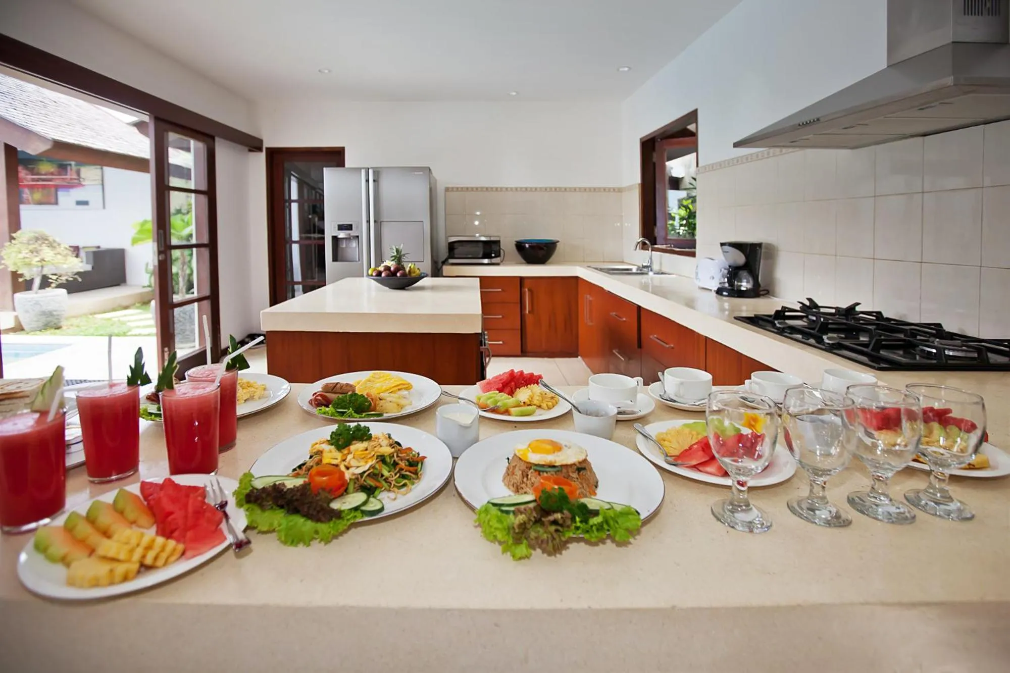 Breakfast in Villa Origami by Nagisa Bali