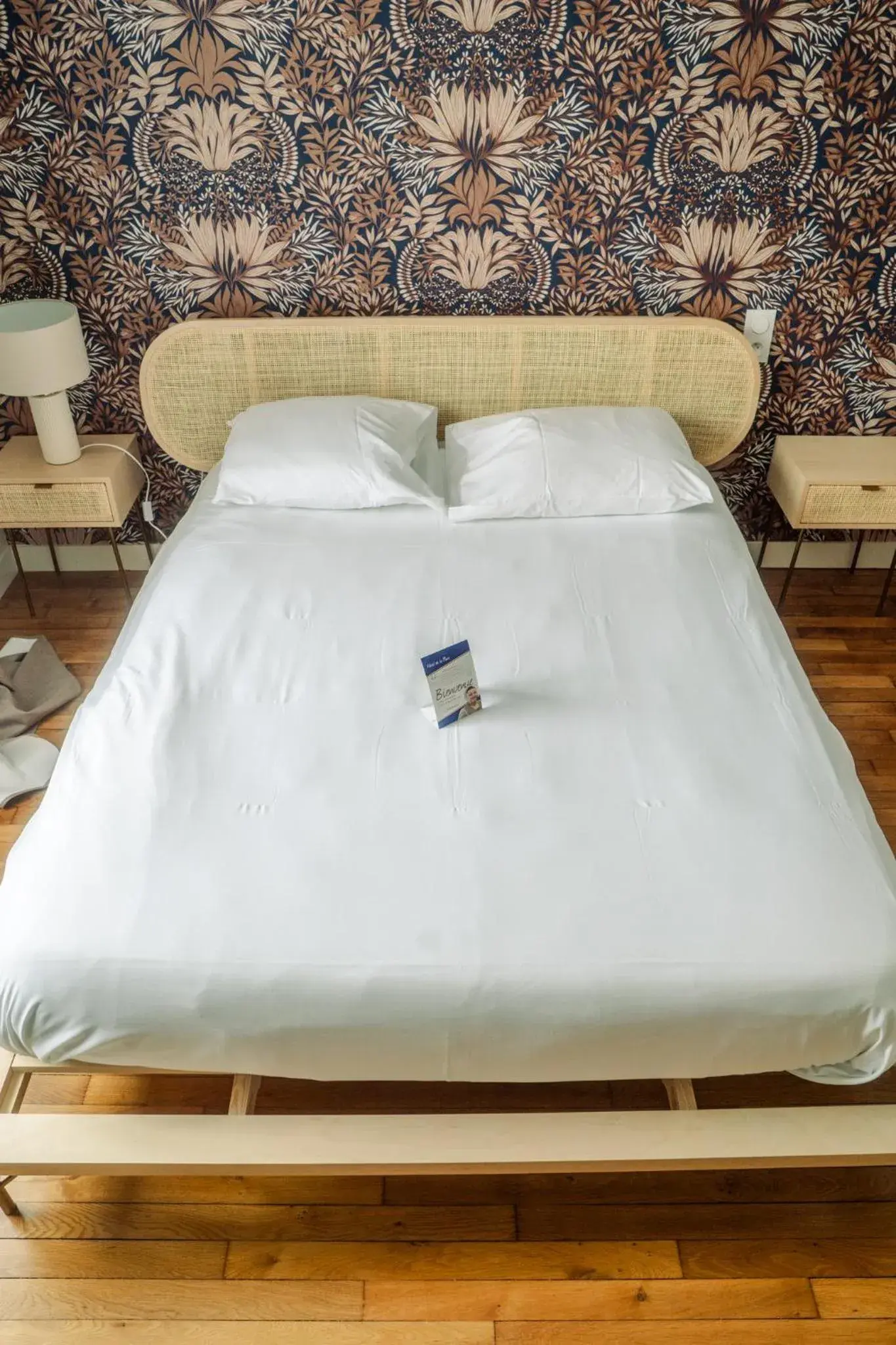 Bed in LOGIS -Hotel & Restaurant de la Place Bed in LOGIS -Hotel & Restaurant de la Place