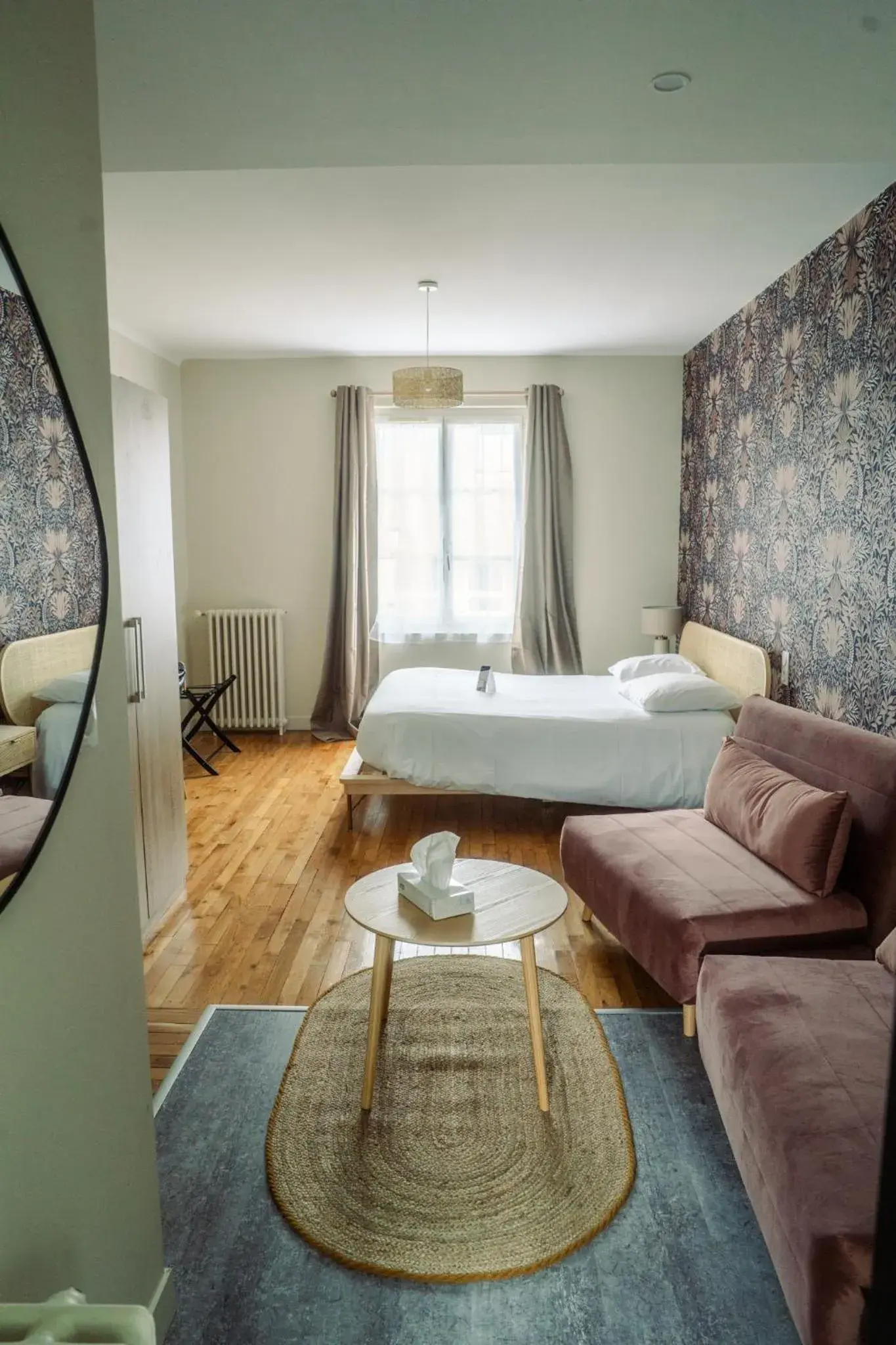 Bed in LOGIS -Hotel & Restaurant de la Place Bed in LOGIS -Hotel & Restaurant de la Place