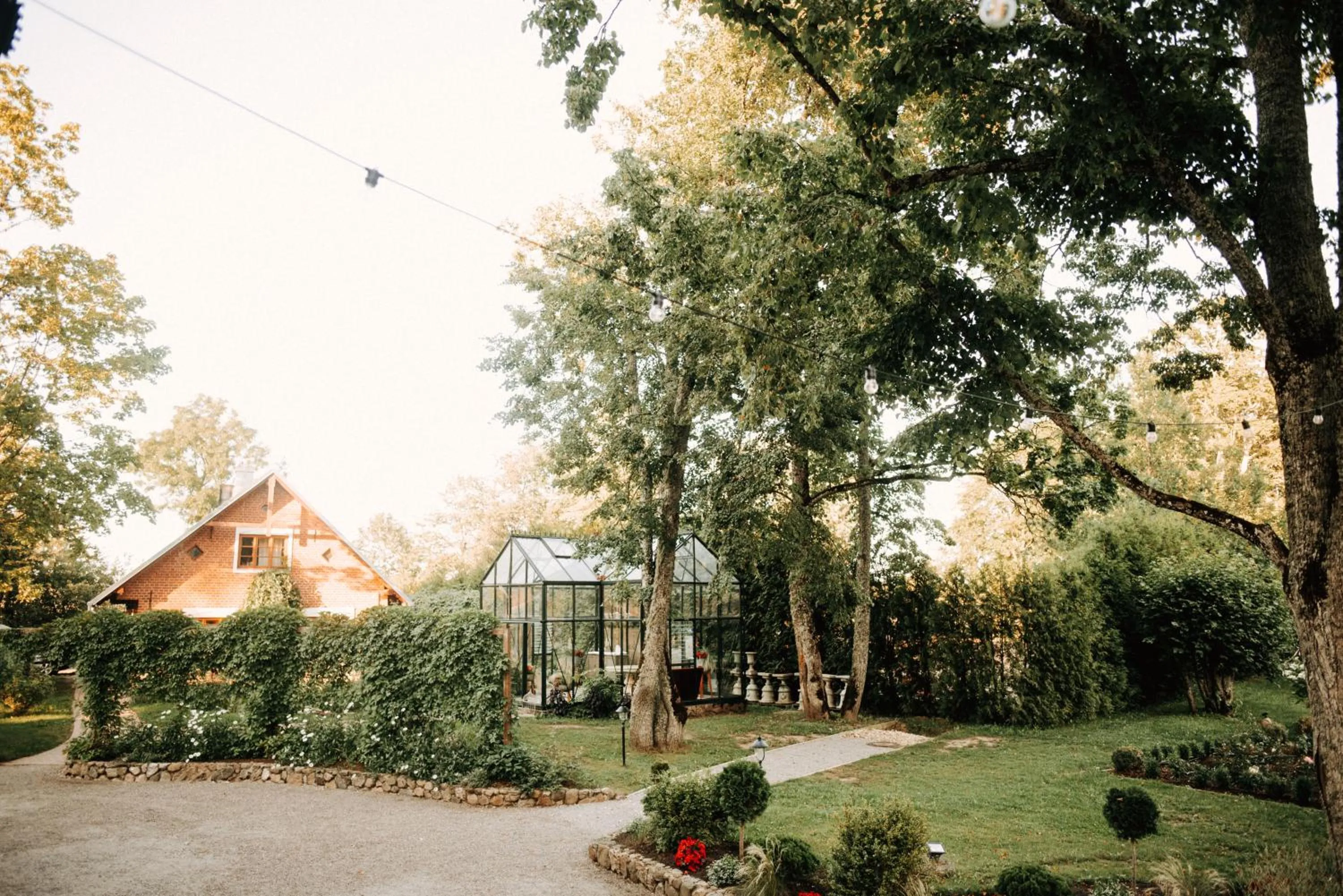 Natural landscape in Liepupe Manor