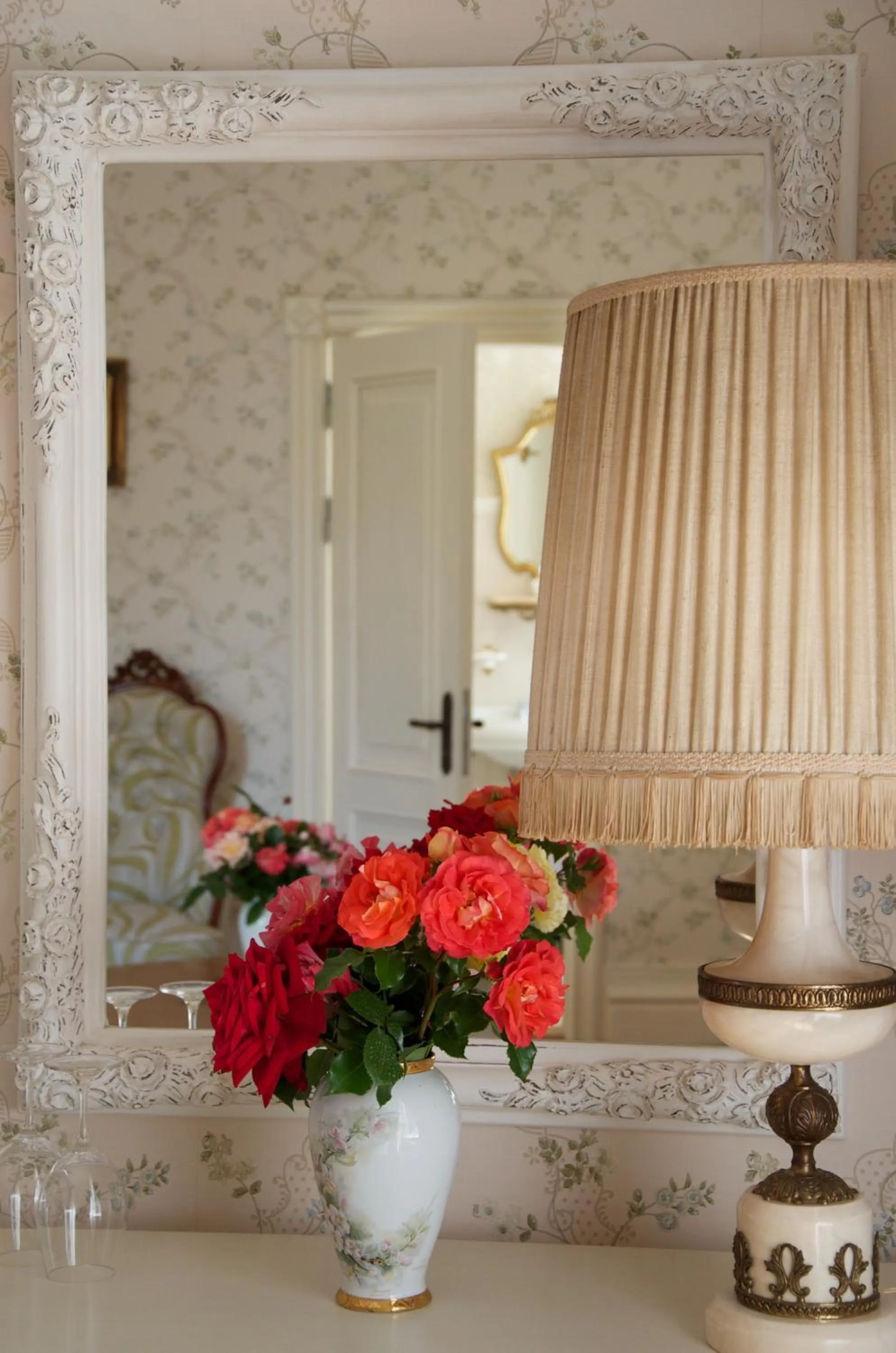 Decorative detail in Liepupe Manor