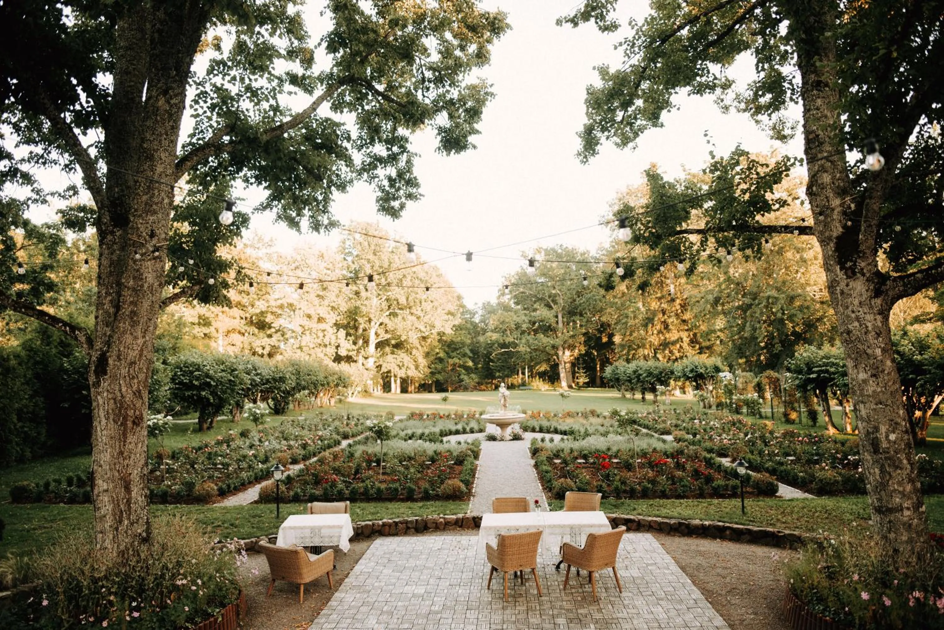 Garden in Liepupe Manor