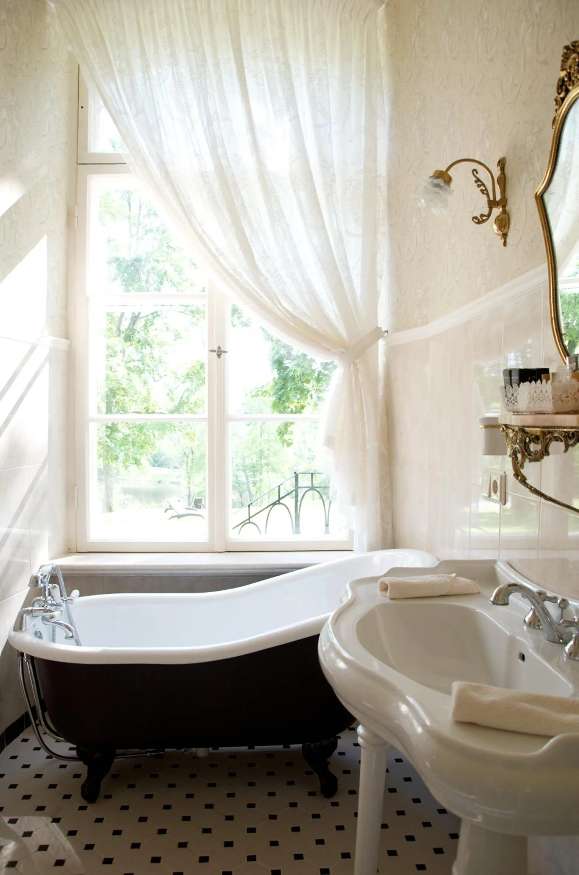 Bathroom in Liepupe Manor