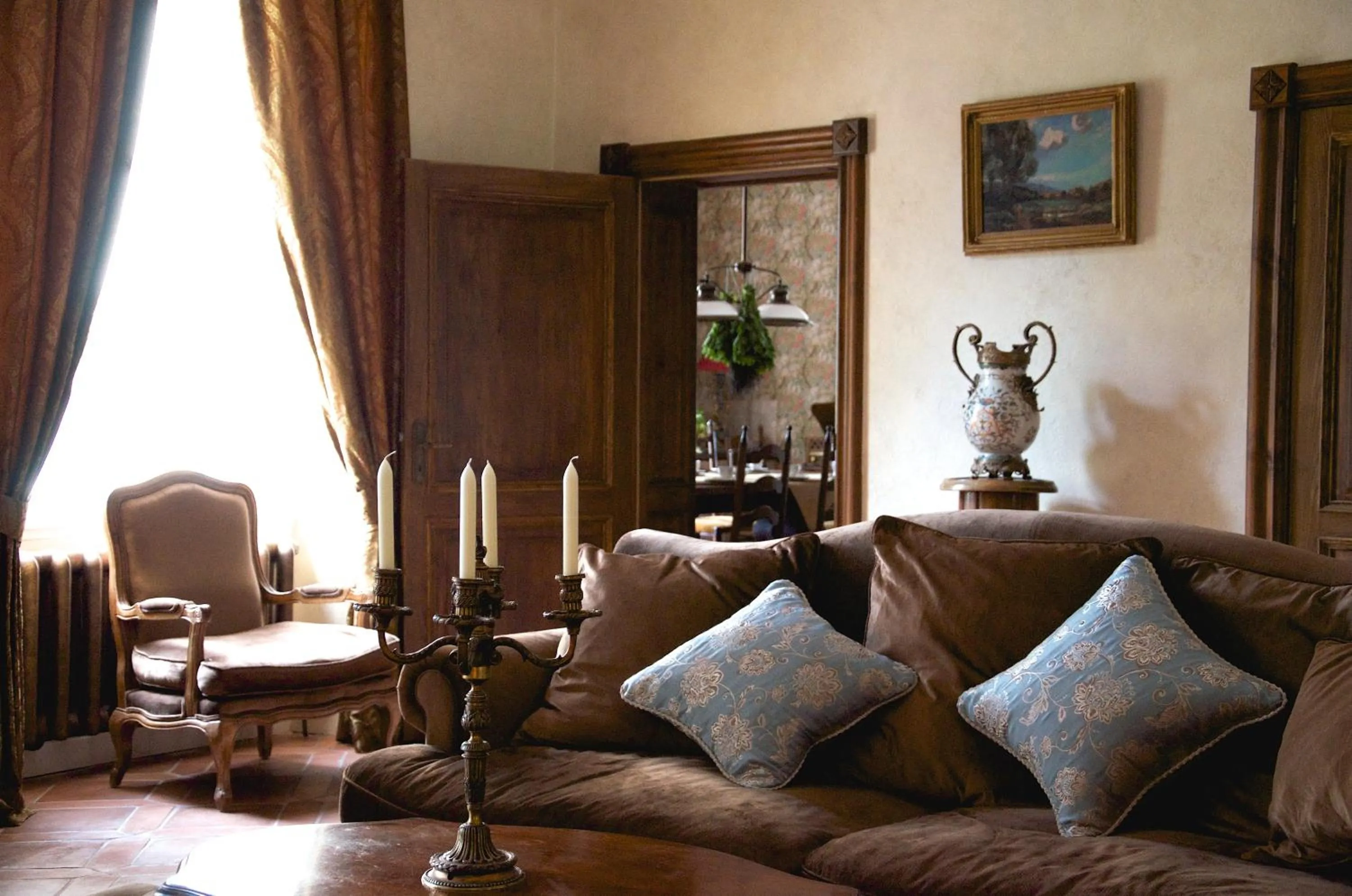 Living room in Liepupe Manor