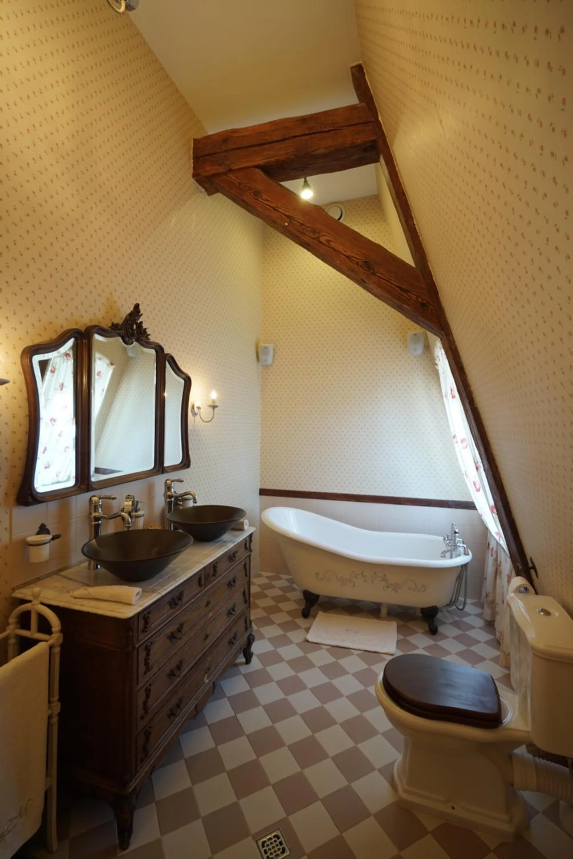 Bathroom in Liepupe Manor