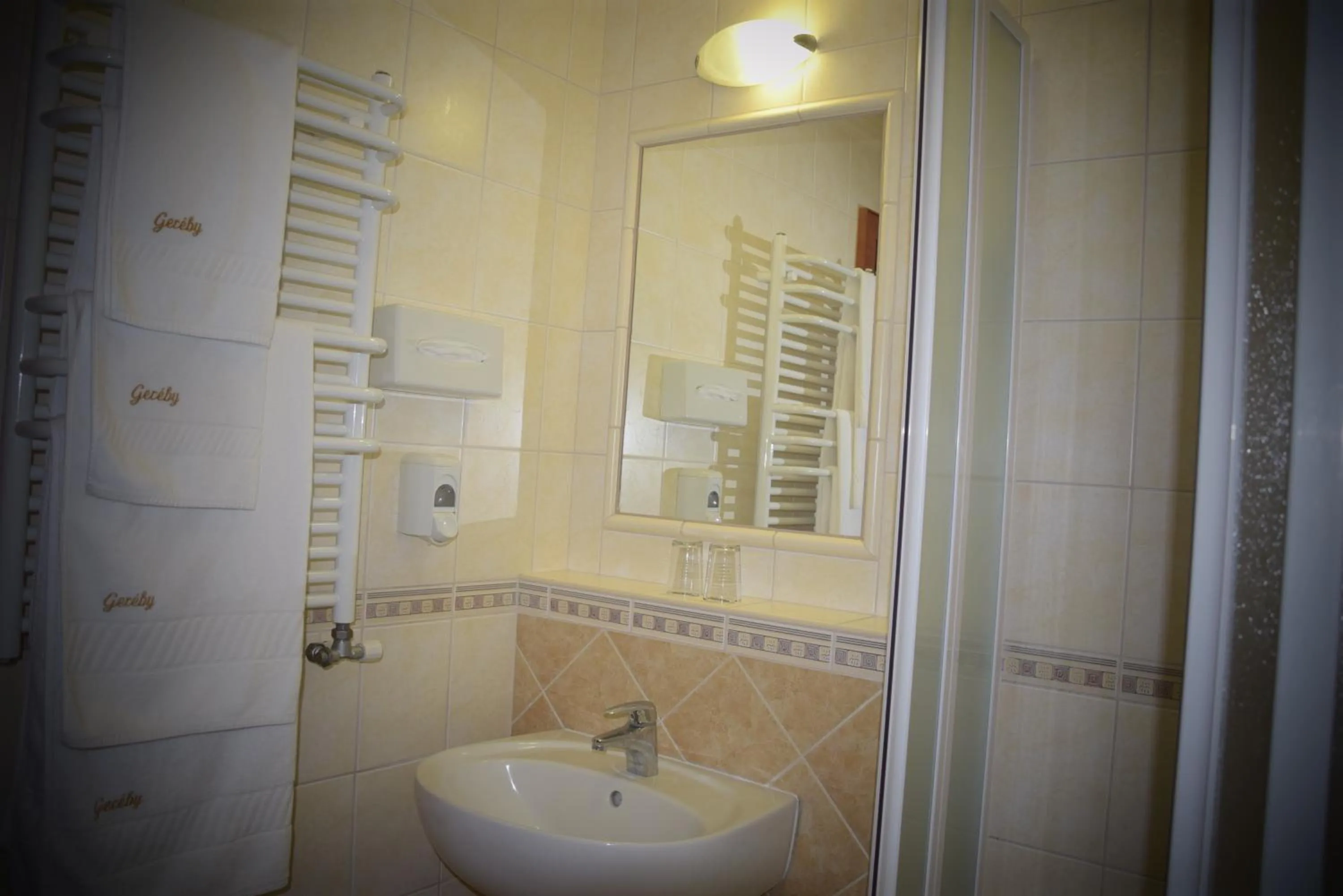 Bathroom in Geréby Kúria Hotel és Lovasudvar