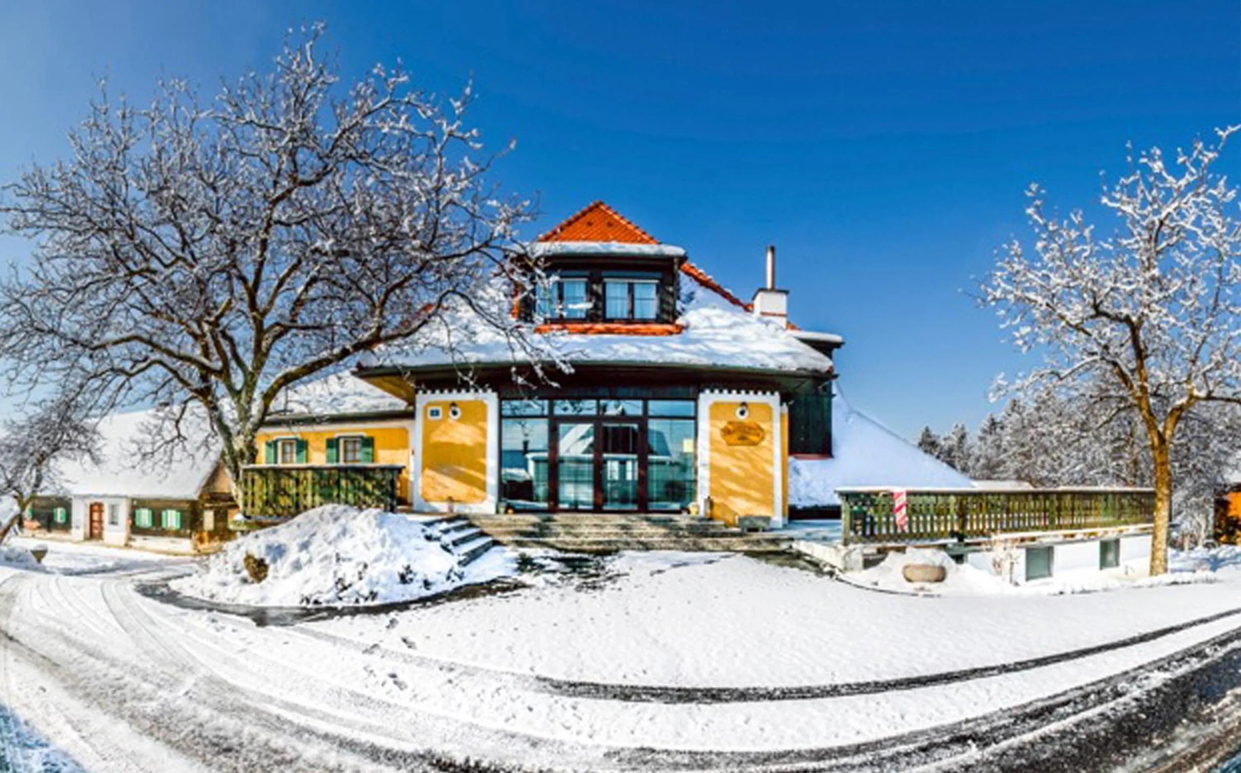 Facade/entrance in Frühstückspension Zanglhof