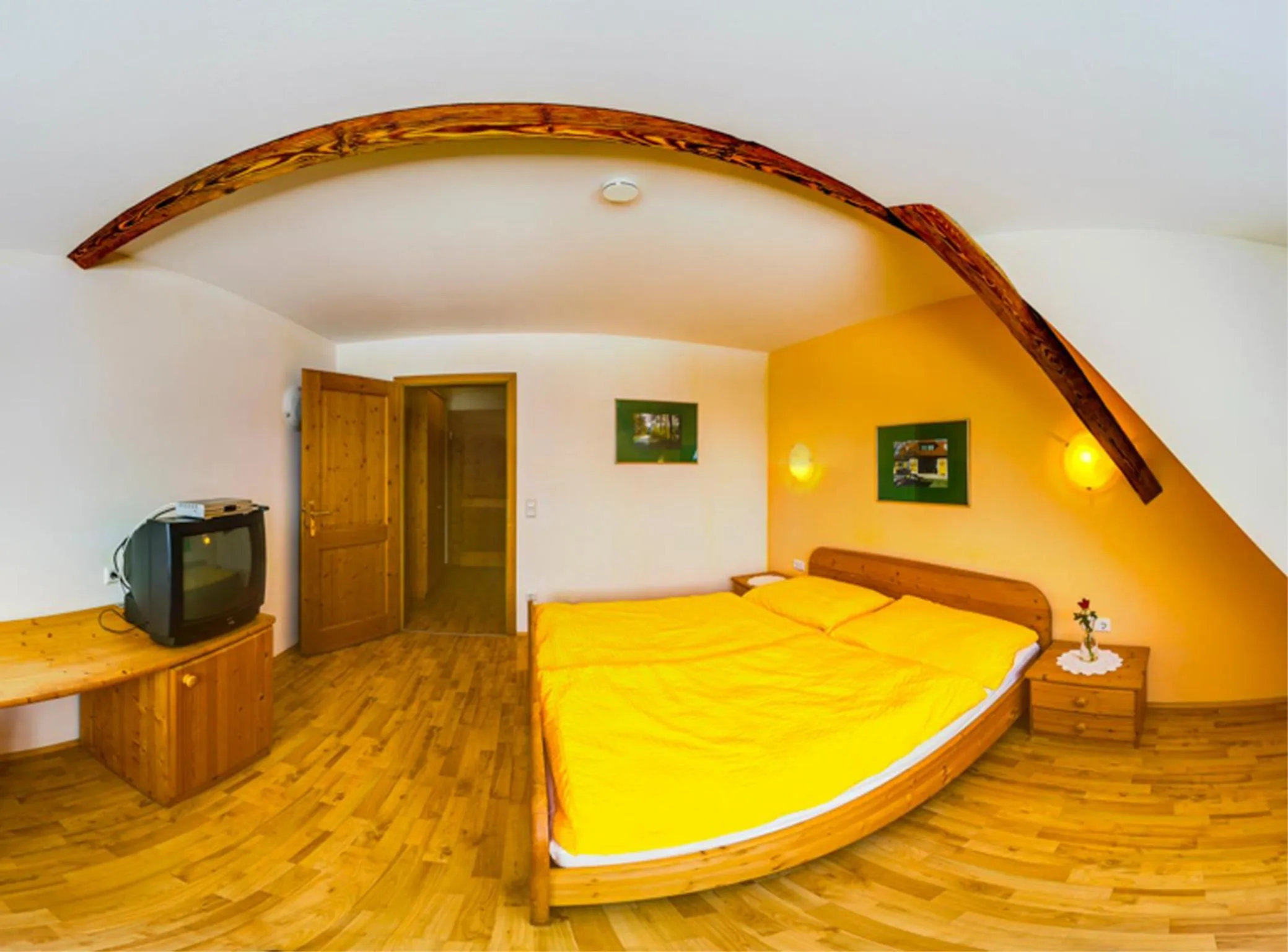 Bed in Frühstückspension Zanglhof