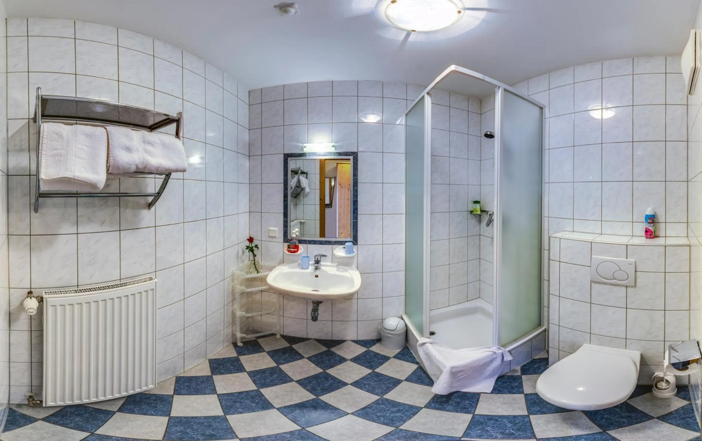 Bathroom in Frühstückspension Zanglhof