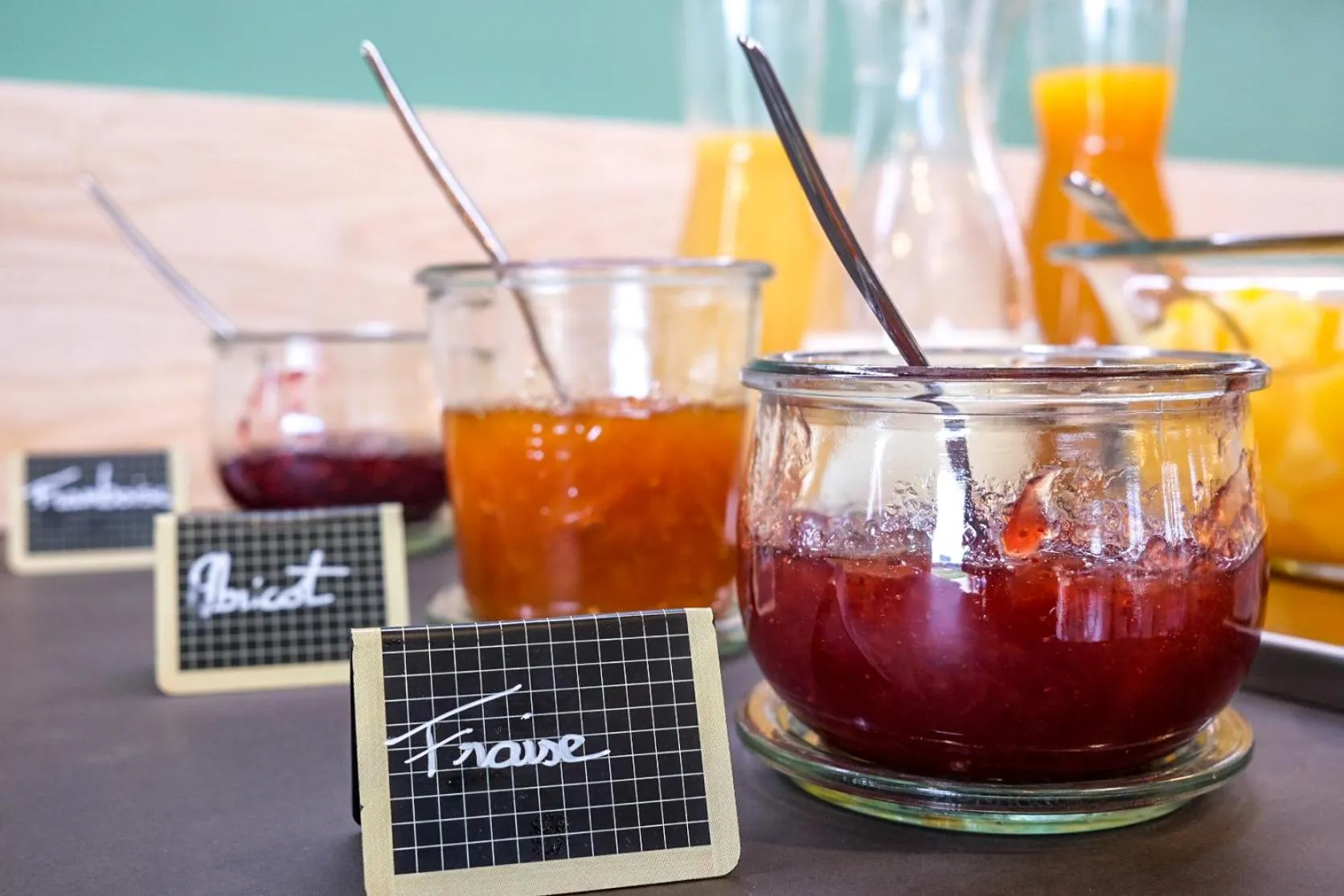 Breakfast in greet Hotel Belleville en Beaujolais A6