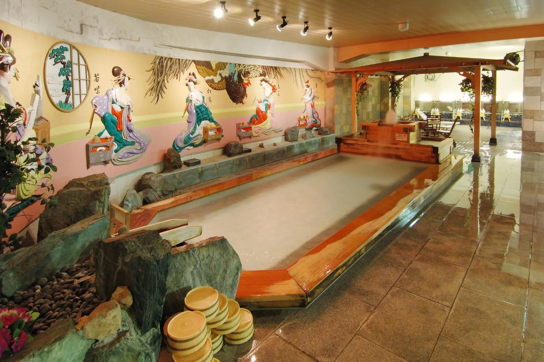 Hot Spring Bath in Dogo-no-Yado Katsuragi