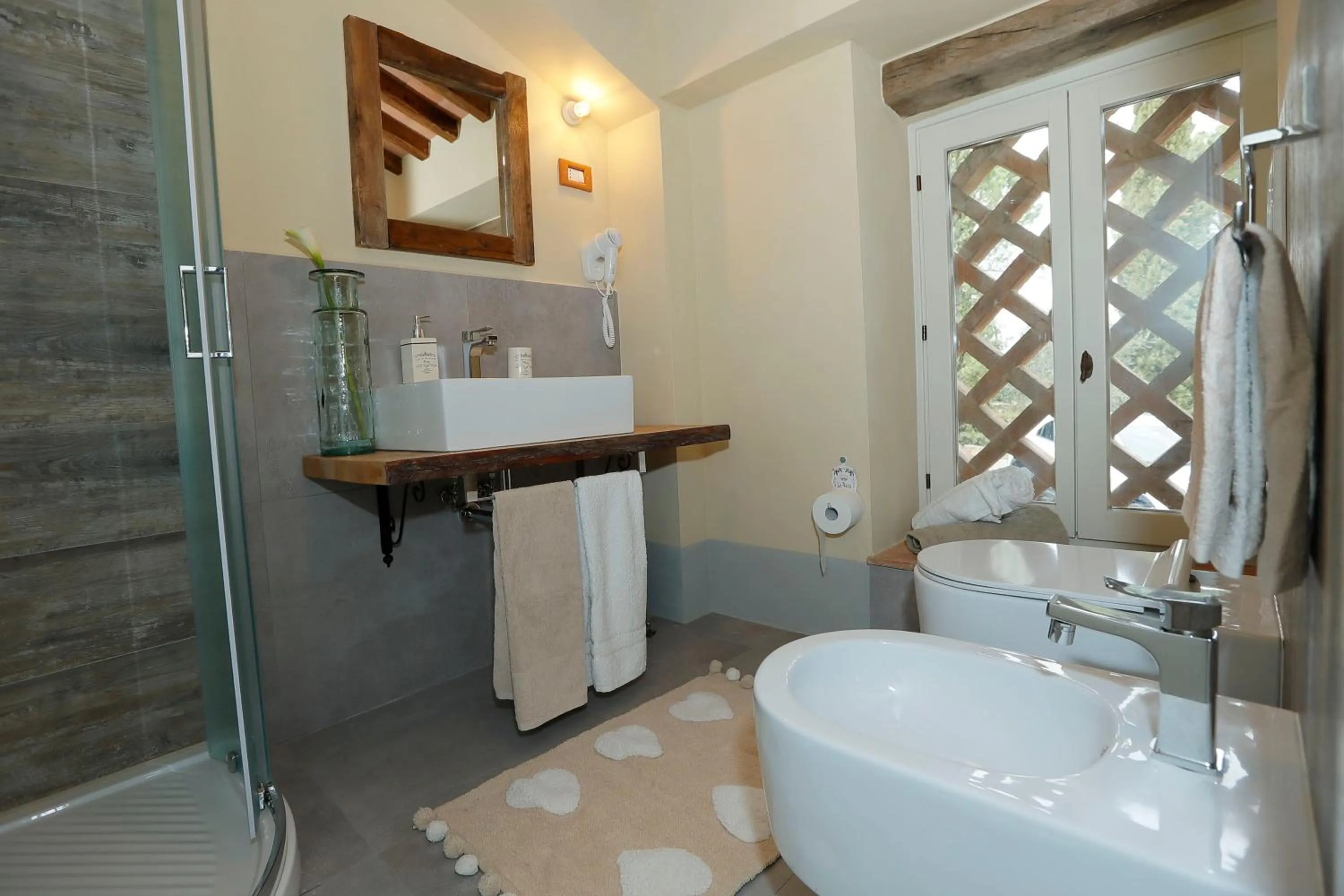Shower in B&B CASAGRANDE