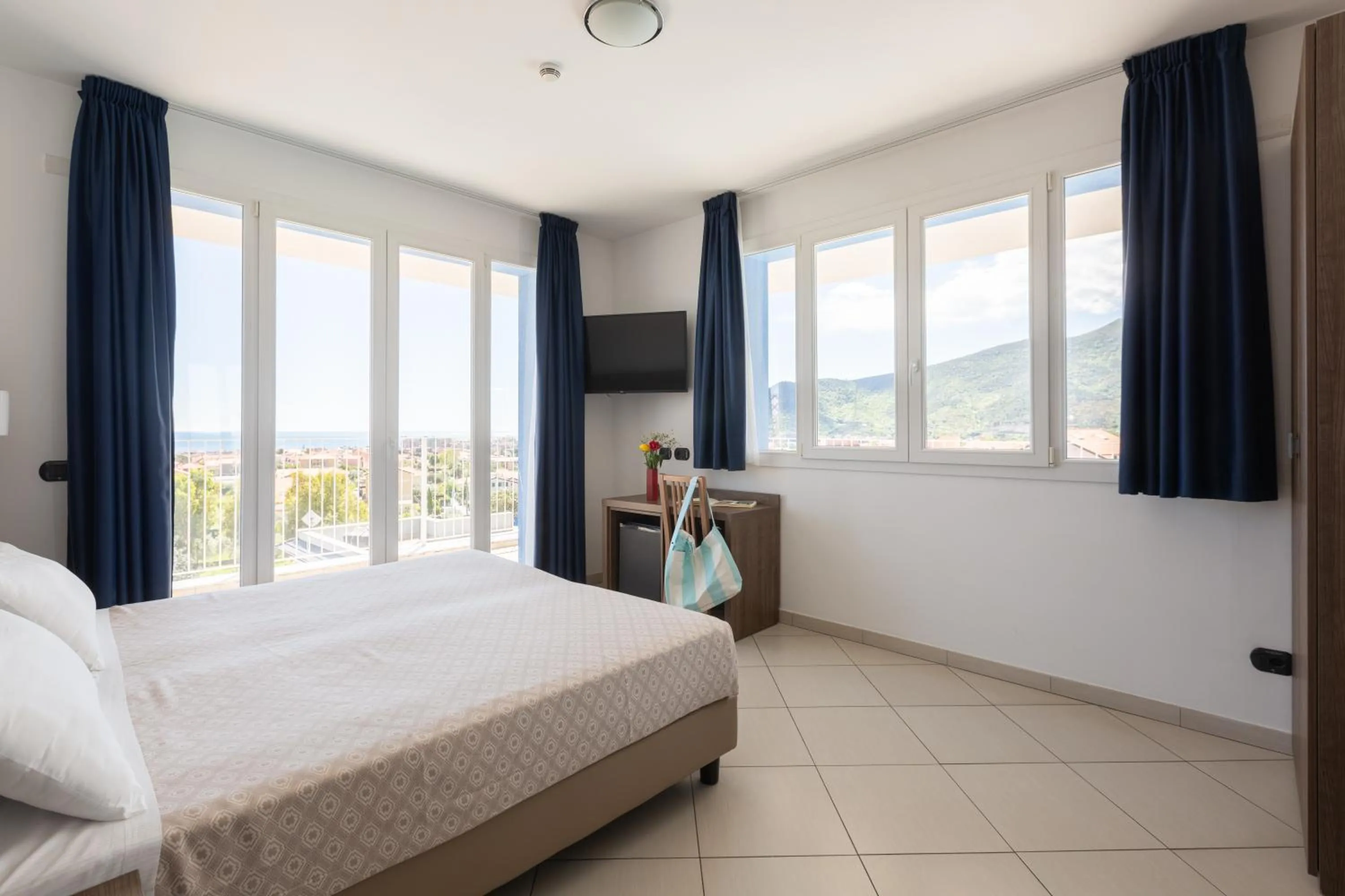 Bed in Ai Pozzi Village Resort & SPA