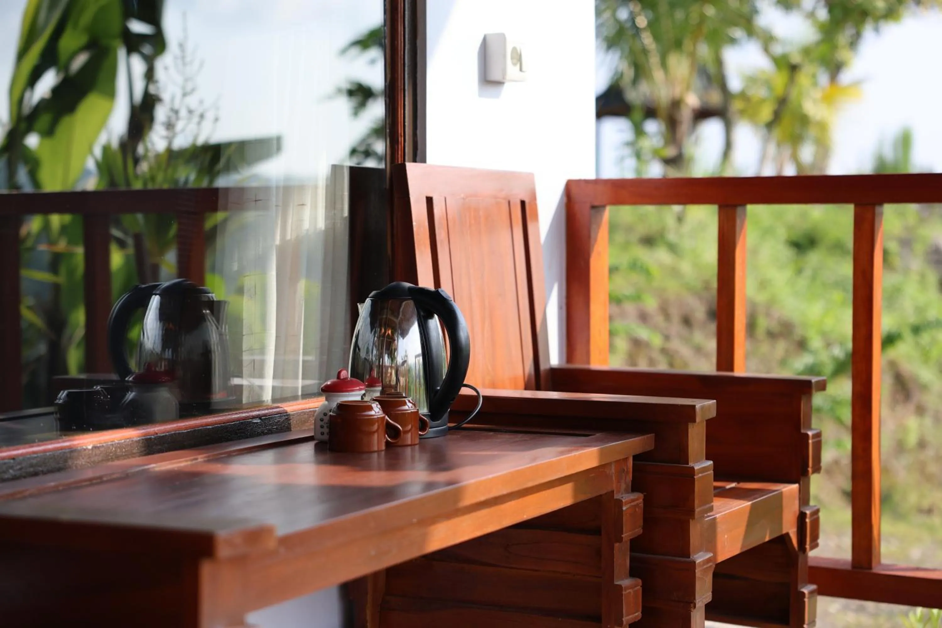 Patio in Ayu Hill Bungalows