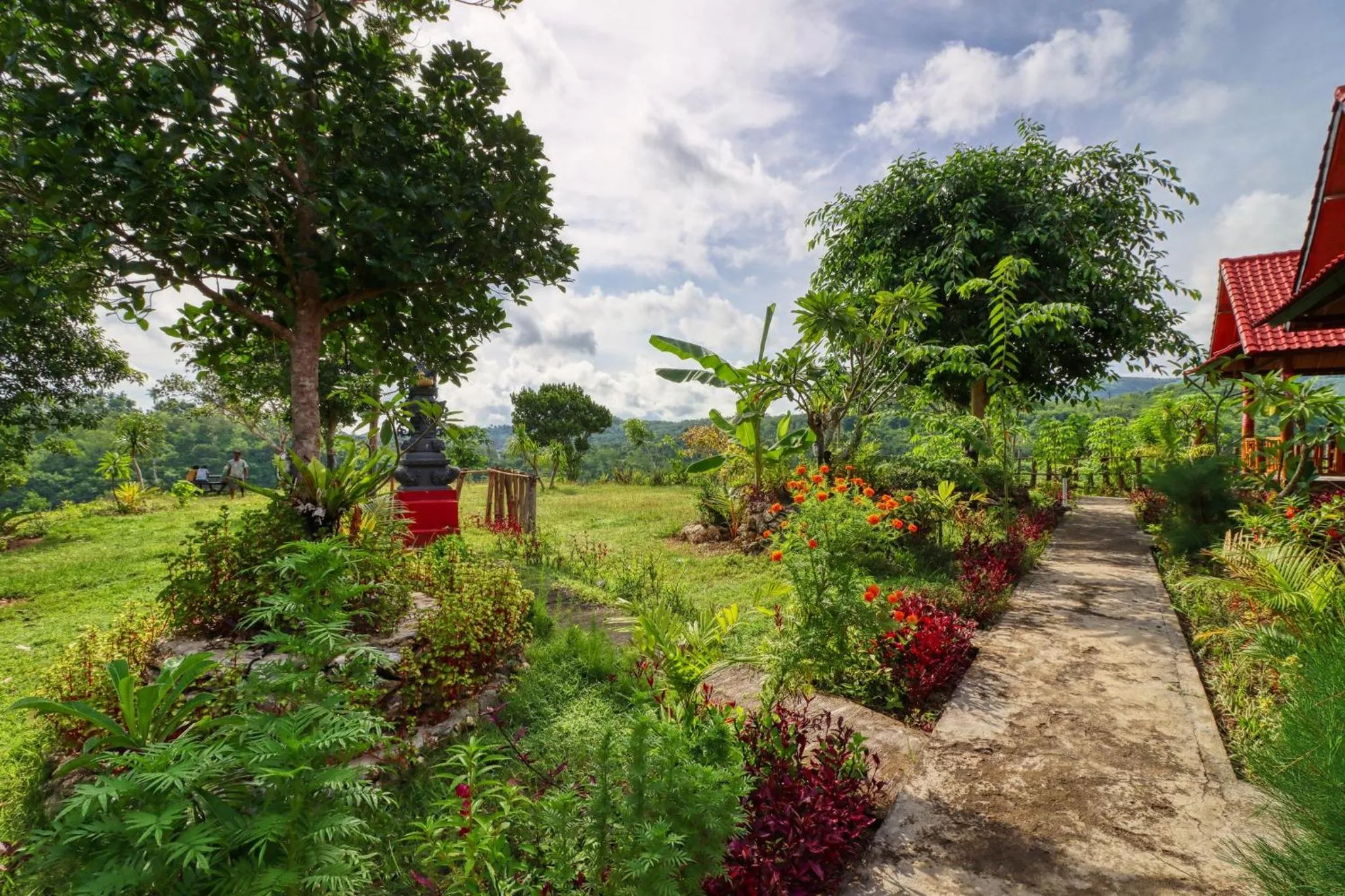 Garden in Ayu Hill Bungalows