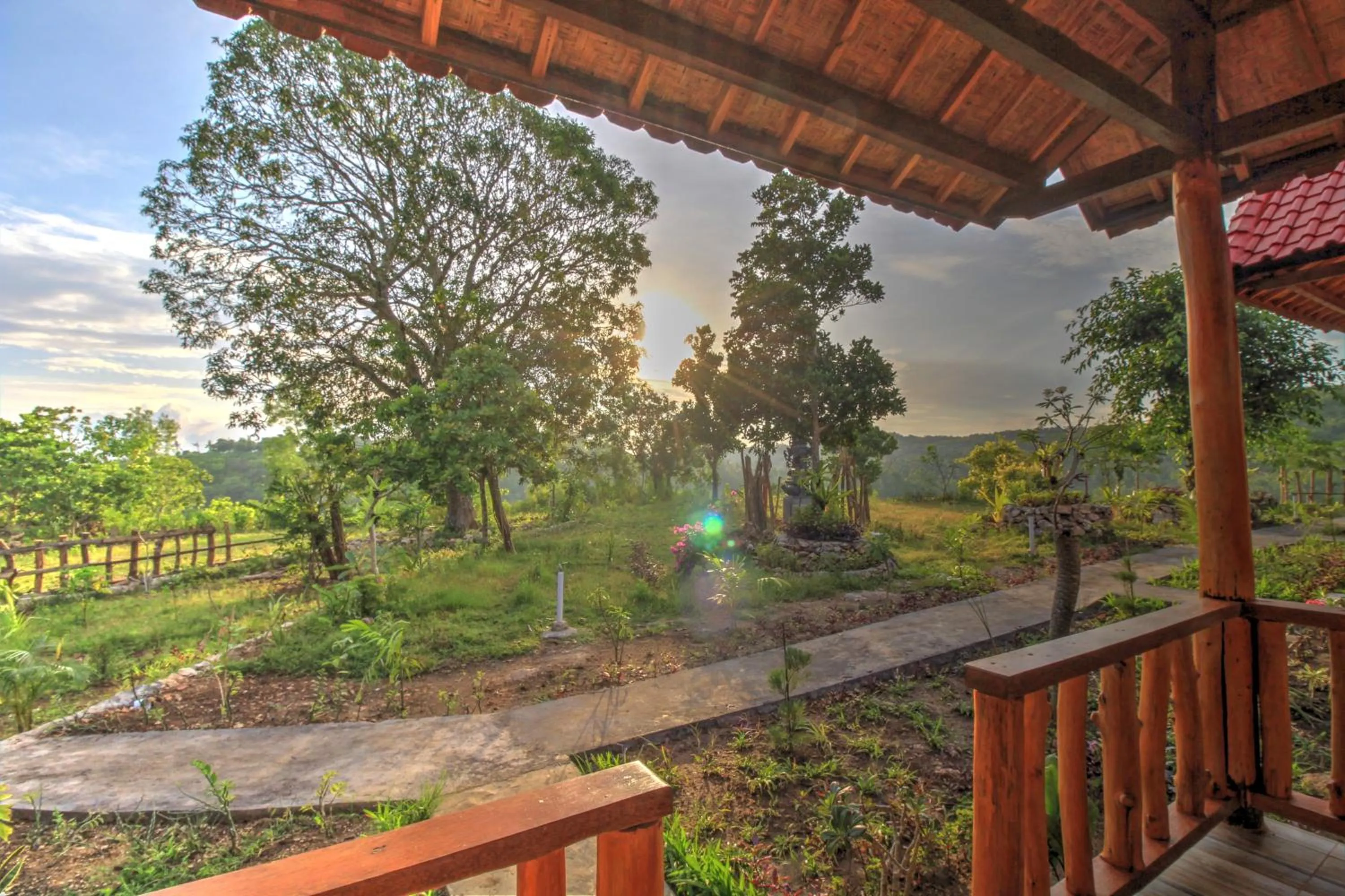 Garden in Ayu Hill Bungalows