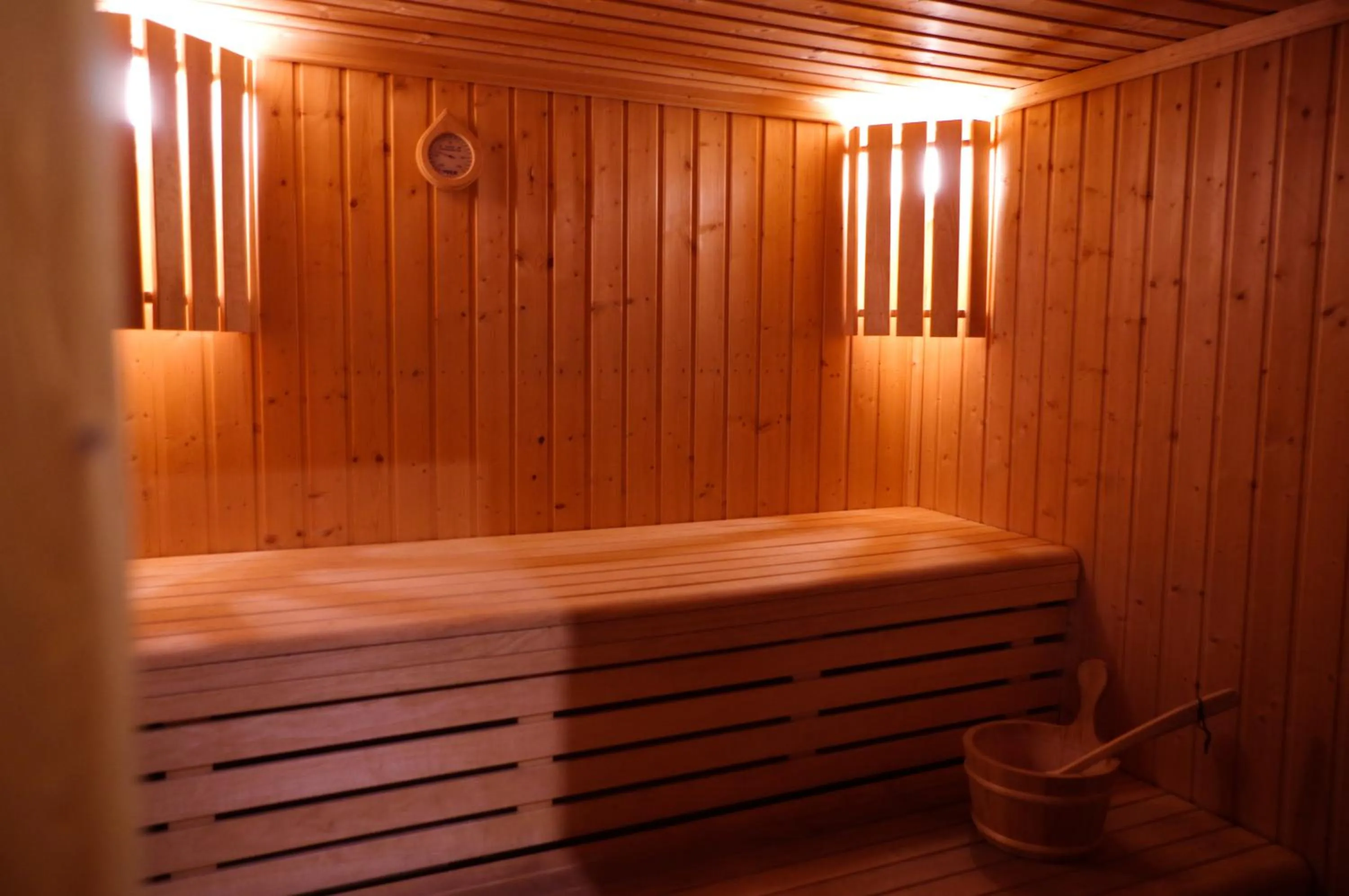 Sauna in BodyGo Penthouse