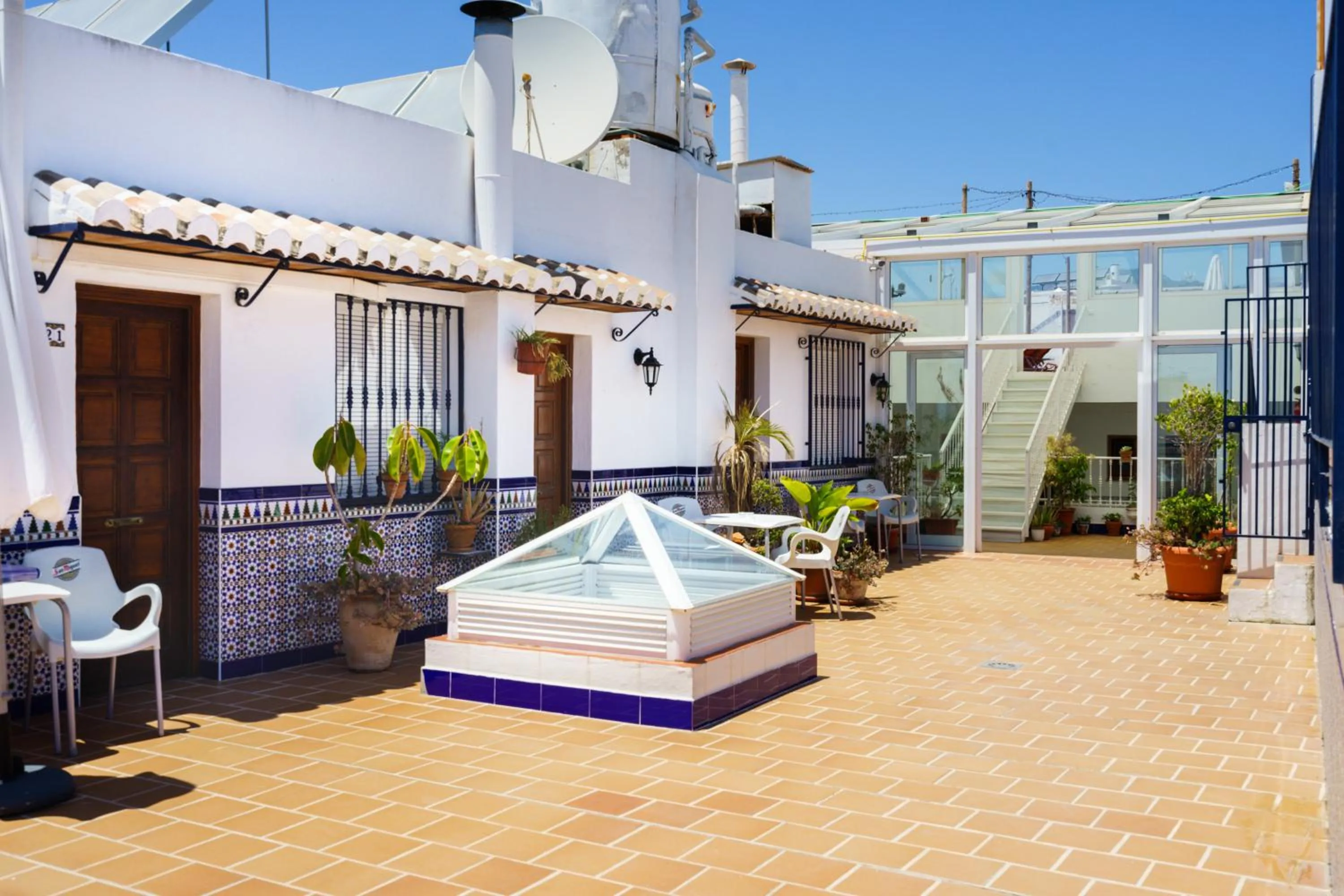 Patio in Apartamentos Pepe Mesa