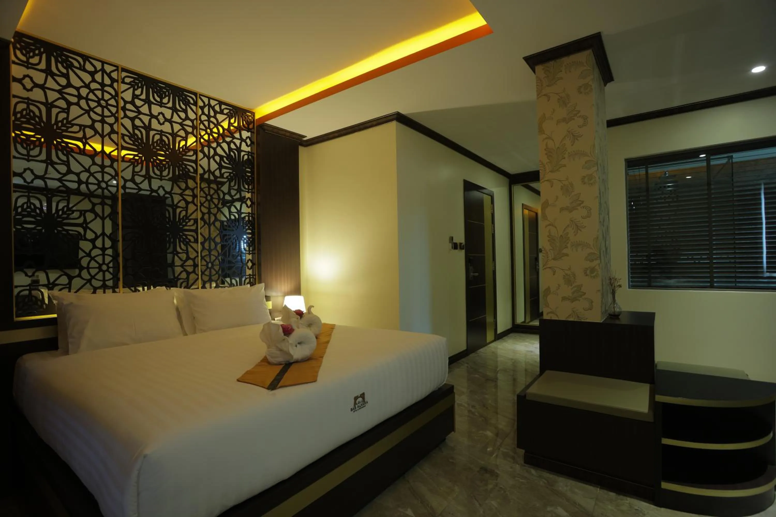 Bed in BAB ALHARA HOTEL