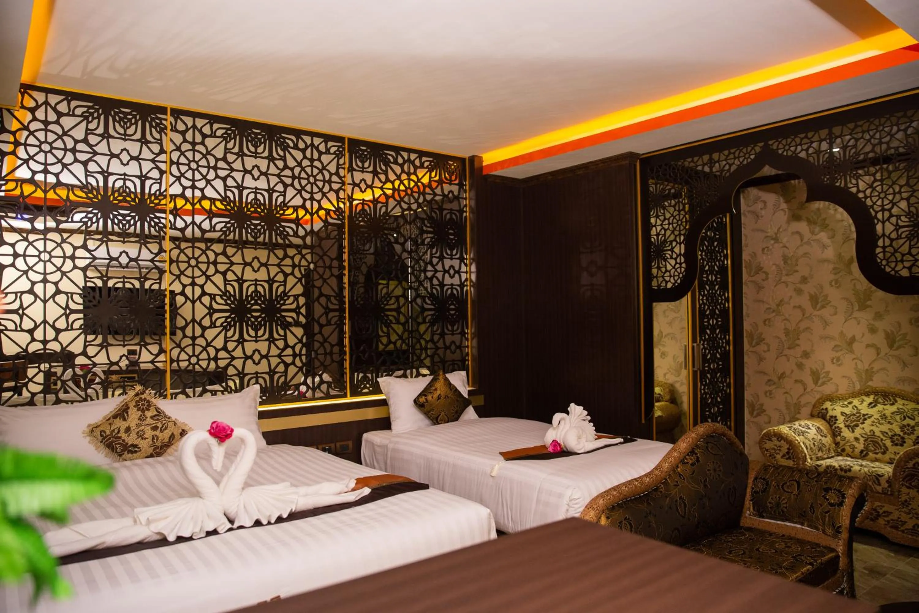 Bed in BAB ALHARA HOTEL