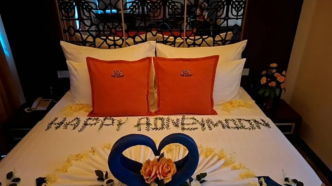 Bed in BAB ALHARA HOTEL