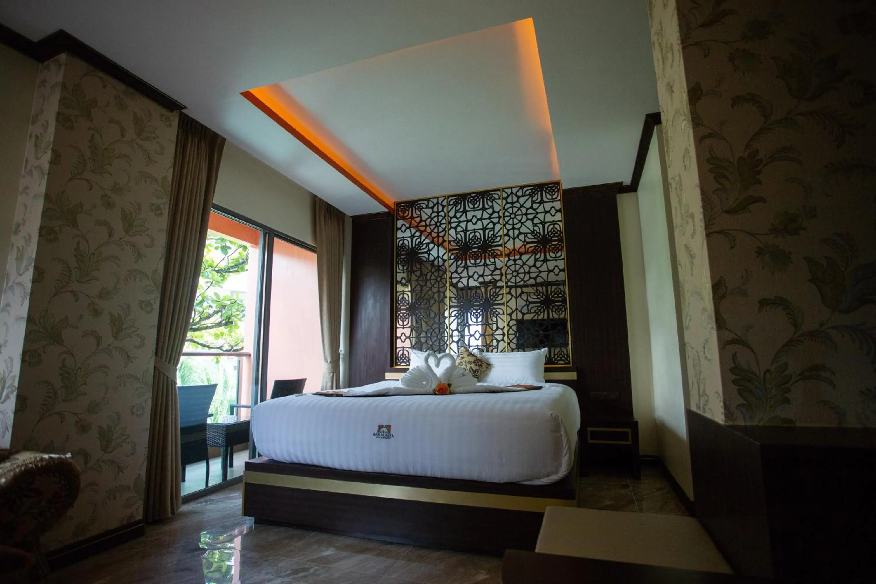 Bed in BAB ALHARA HOTEL