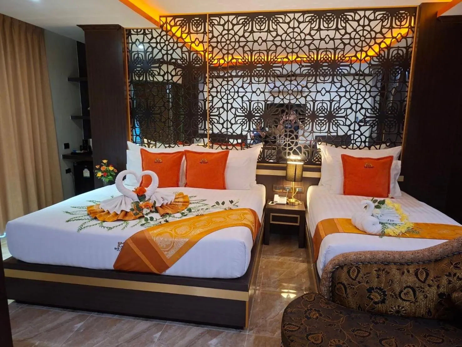 Bed in BAB ALHARA HOTEL