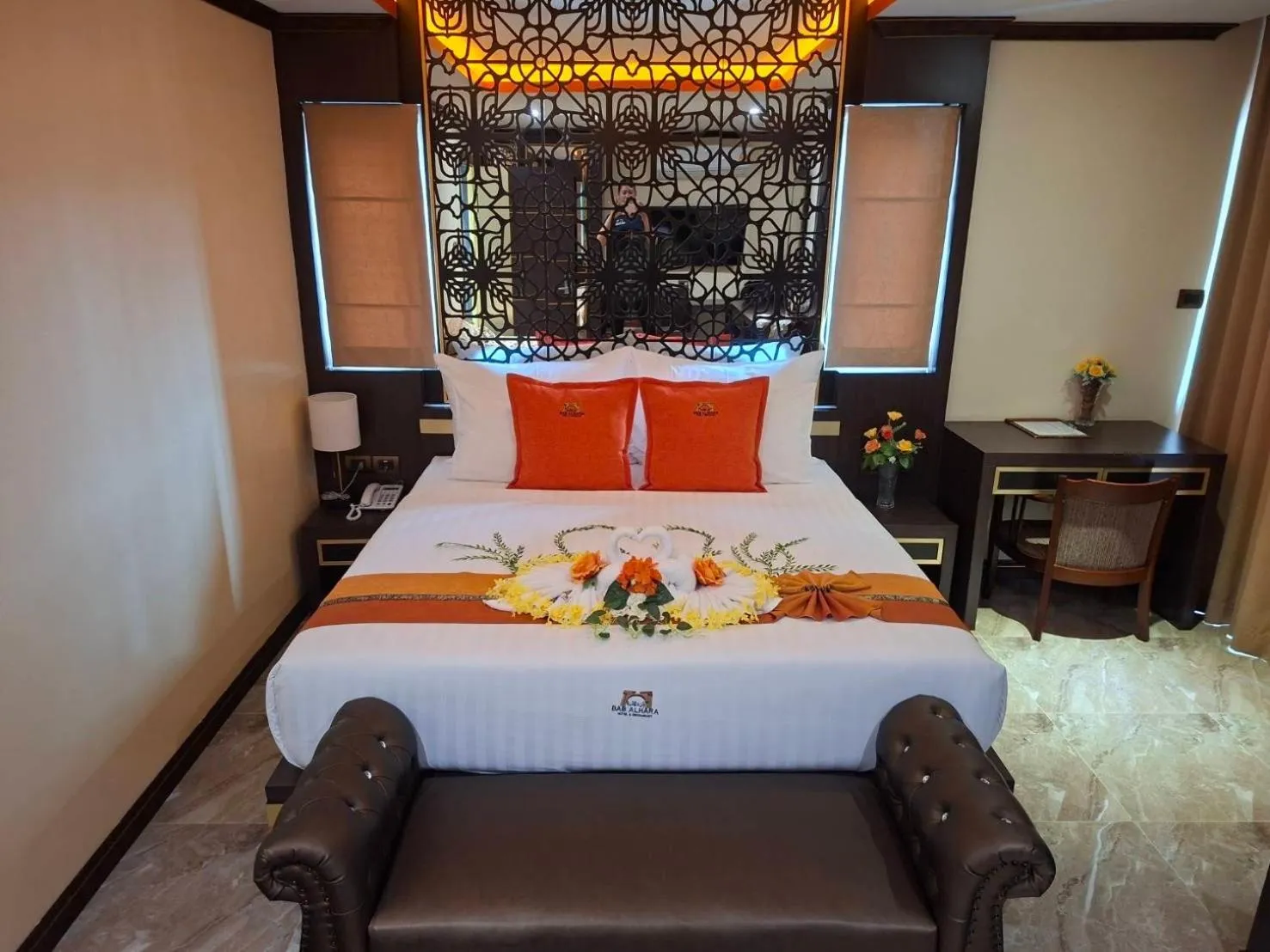 Bed in BAB ALHARA HOTEL