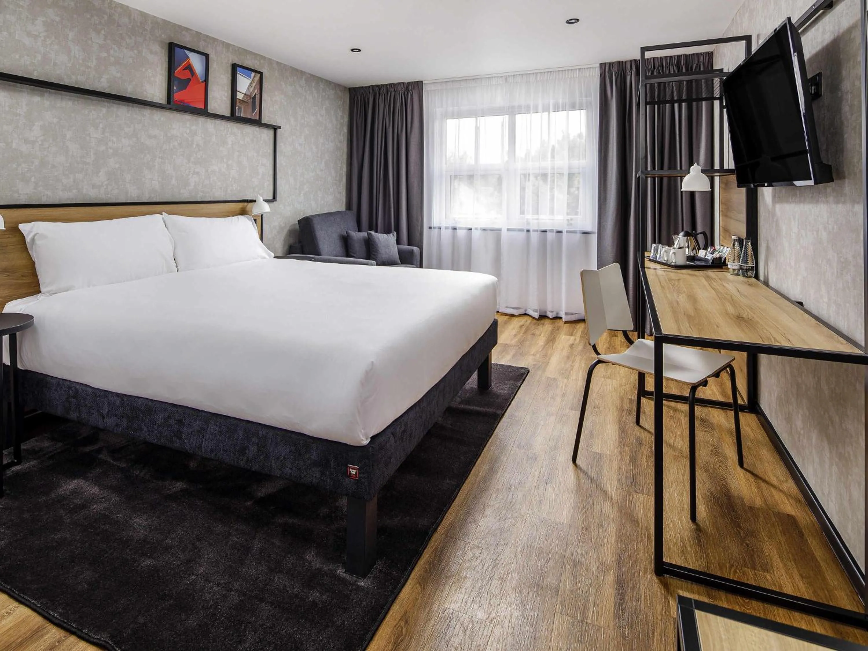 Bedroom, Bed in ibis Wakefield East-Castleford