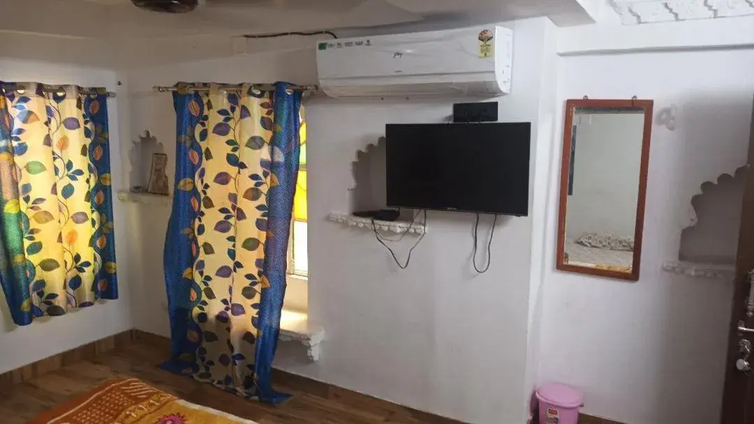 TV and multimedia in Jag Niwas Guest House & pure veg restaurant TV and multimedia in Jag Niwas Guest House & pure veg restaurant