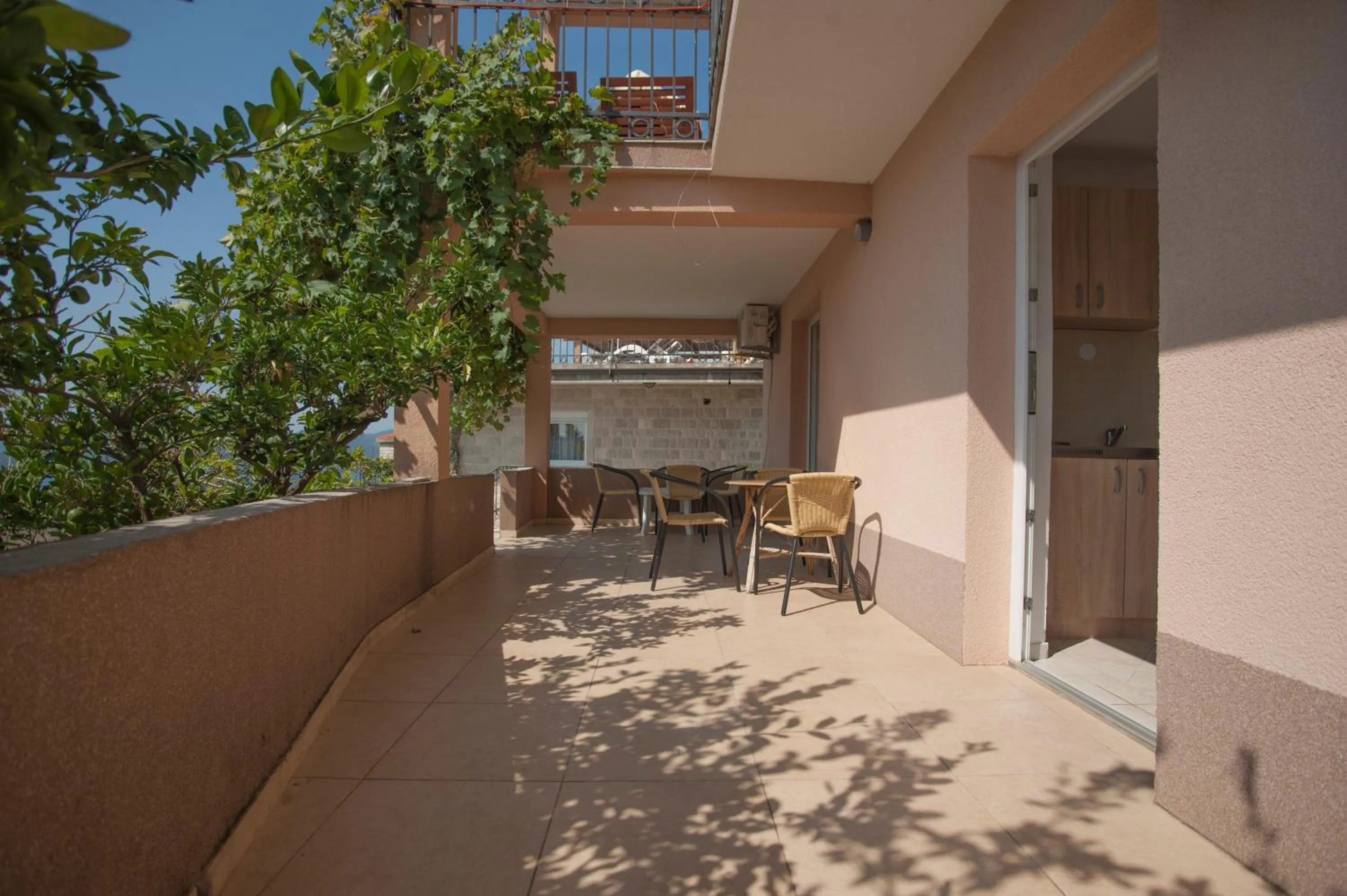 Sea view in Apartments Grand