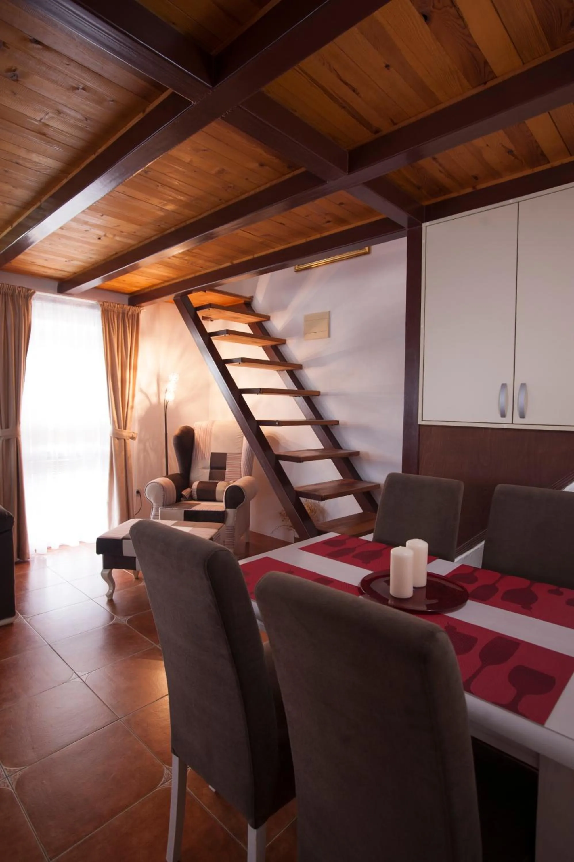 Dining area in Apartments Grand