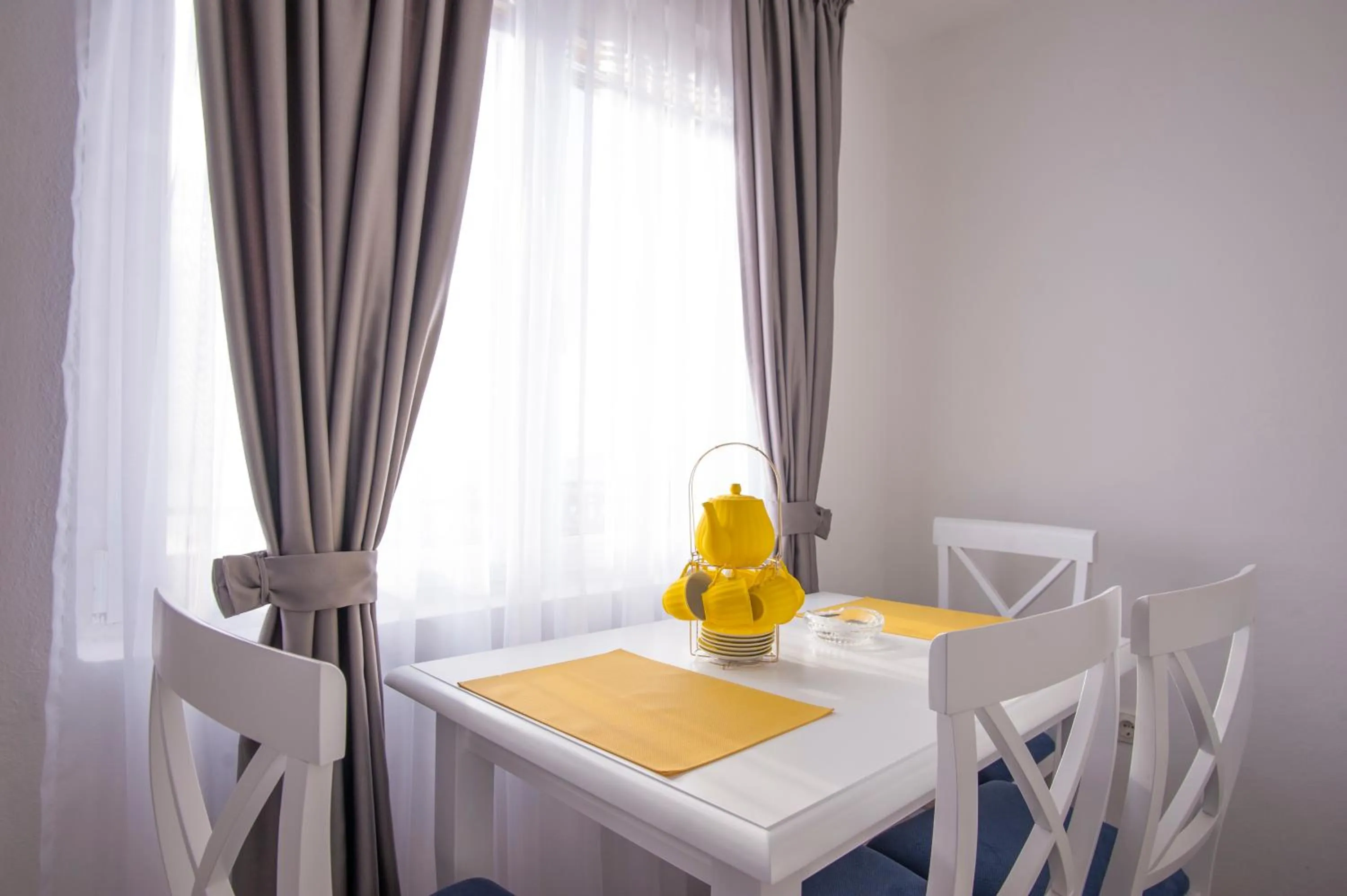 Dining area in Apartments Grand