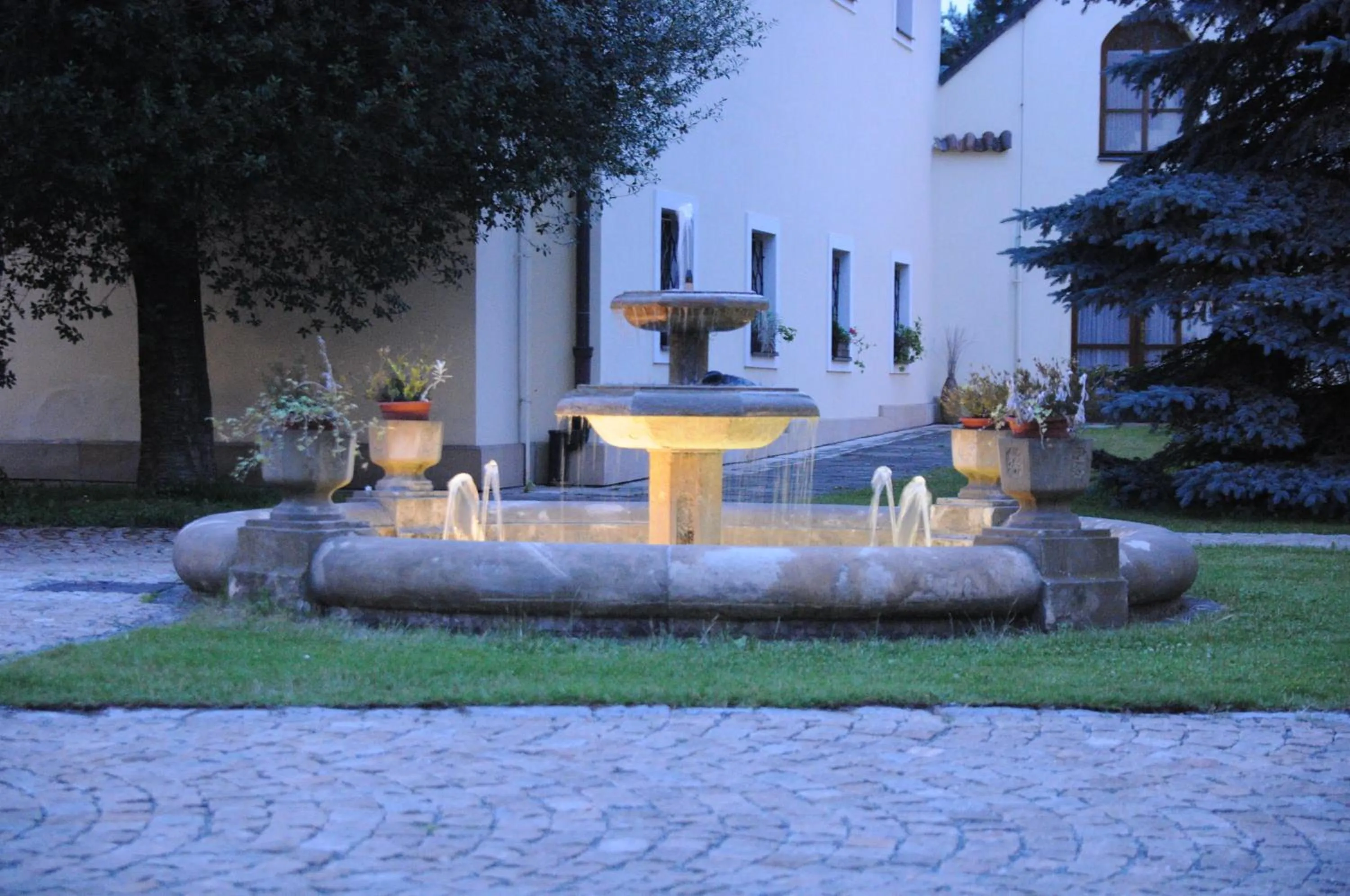 Patio in Hotel Baroko